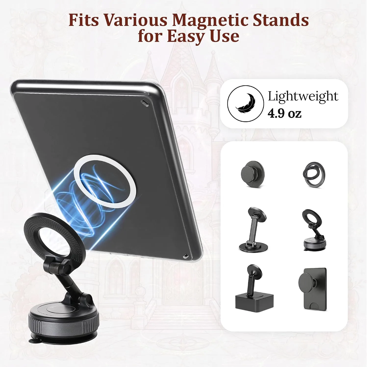 Magnetic Book Cover Case for 7'' Kindle Paperwhite & Colorsoft