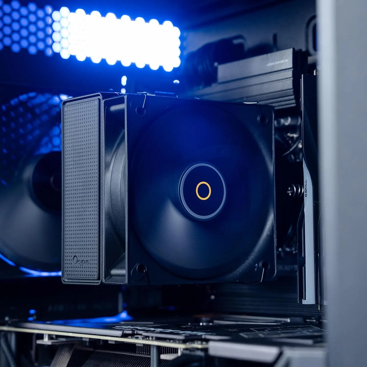 Gamma A40 BK Air CPU Cooler,133mm Compact Tower CPU Fan,Fits Most Builds