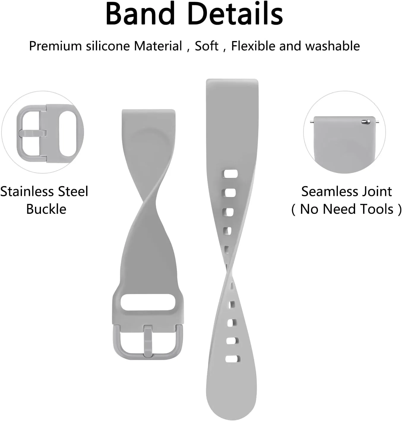 AK Band for Amazfit GTS 4 / GTS 4 Mini / GTS 3 / GTS 2 / GTS 2e / GTS 2 mini / GTS / GTR mini Bands, 20mm Soft Replacement Sport Strap for Amazfit Bip 3 / Bip 3 Pro / Bip U Pro / Bip / Bip Lite / Bip S / Bip S lite / Bip U Smart Watch Women Men