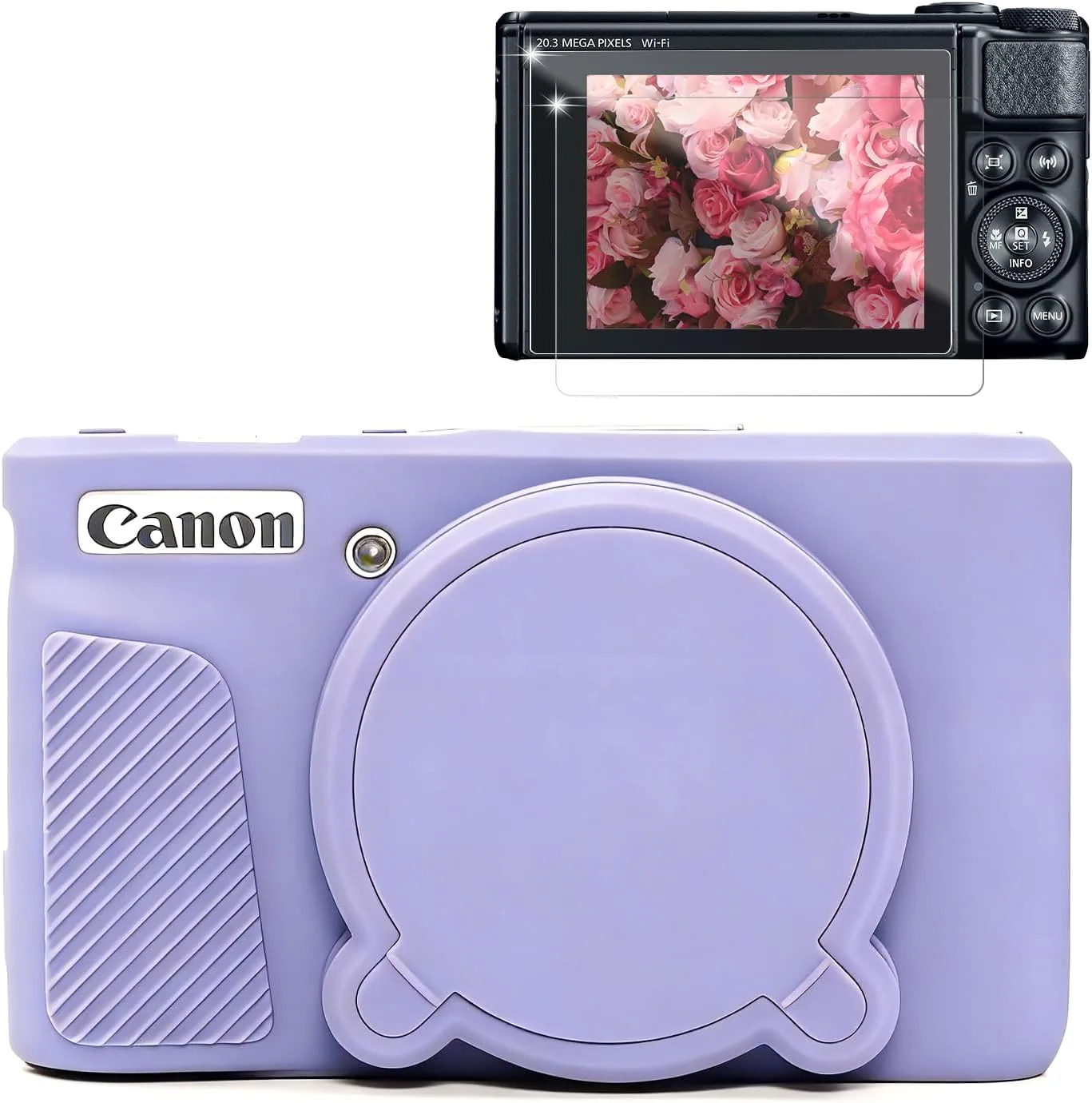 Case for Canon PowerShot SX740 HS, SX730 HS Camera - Lilac