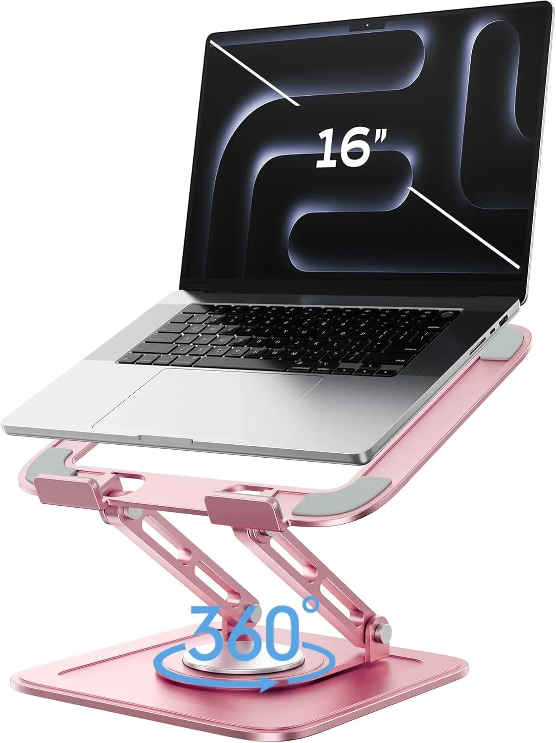 Base para laptop Loxp ajustable con rotación 360°