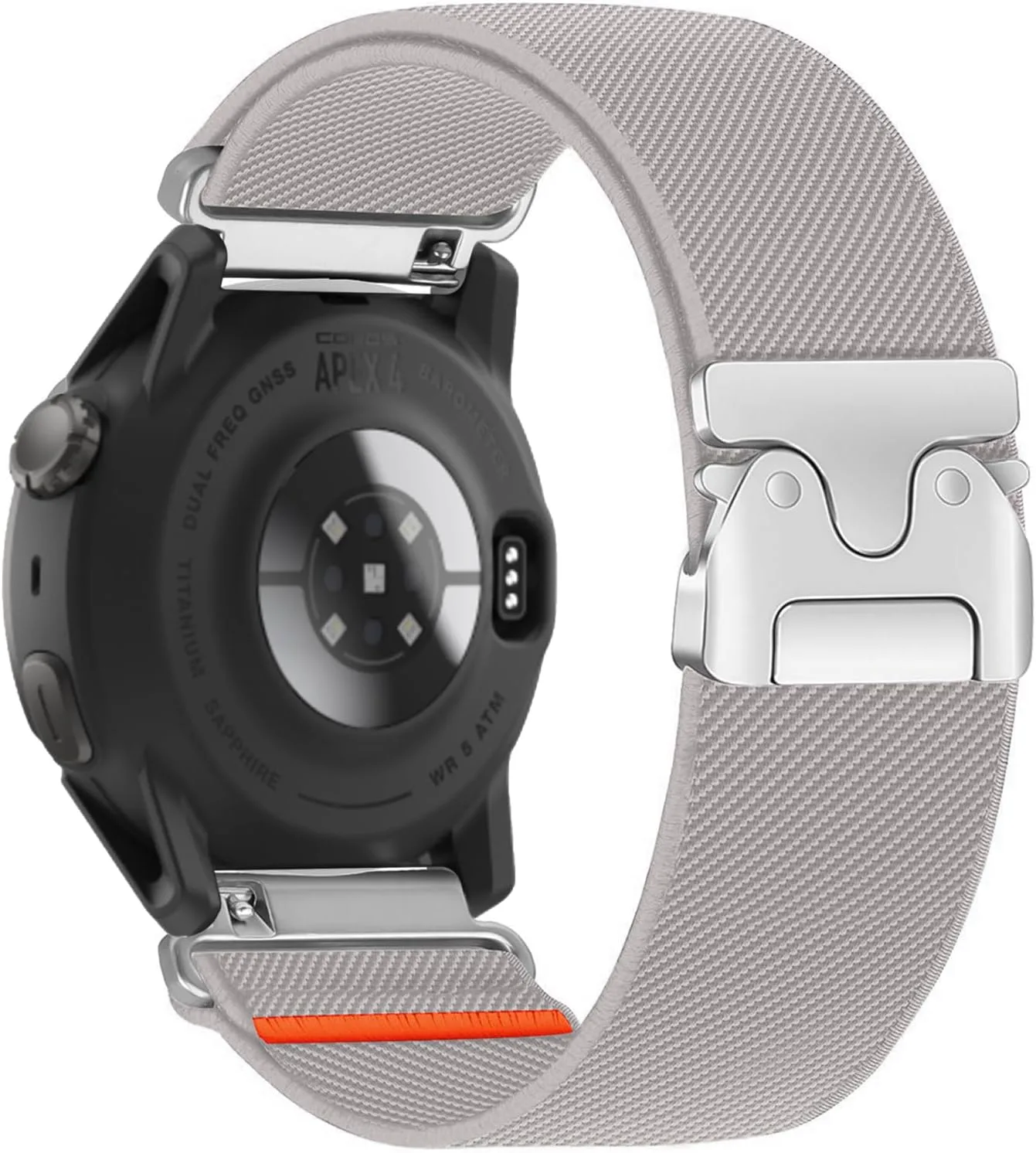 Nylon Bands 22mm Compatible with COROS PACE 3/APEX 4 42mm/APEX Pro/APEX 2 Pro/APEX 46mm/PACE Pro Adjustable Sport Replacement Straps for Women Men