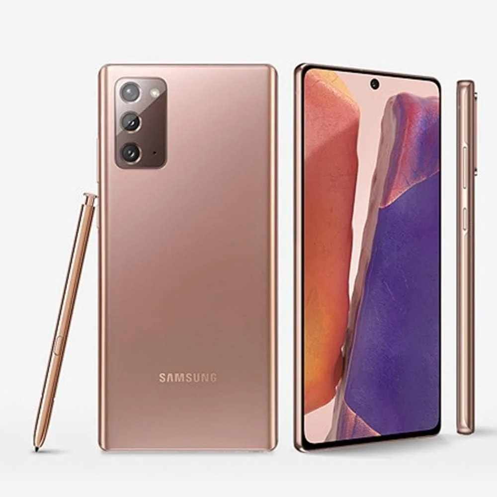 Samsung Galaxy Note 20, 128GB, Mystic Bronze - Locked to Verizon (Renewed)