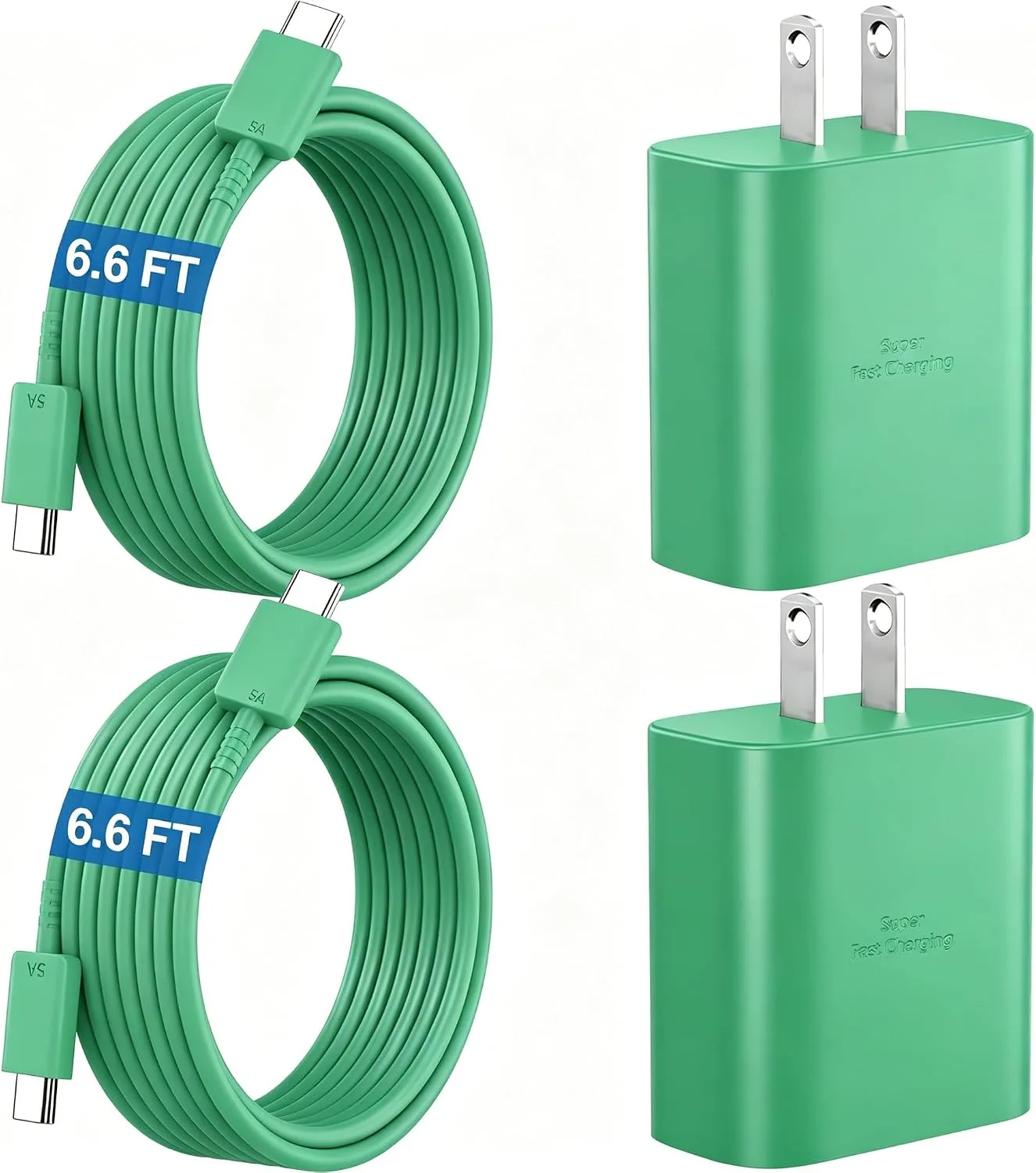 45W Super Fast USB C Android Type C Phone Charger Fast Charging 6.6FT Cord