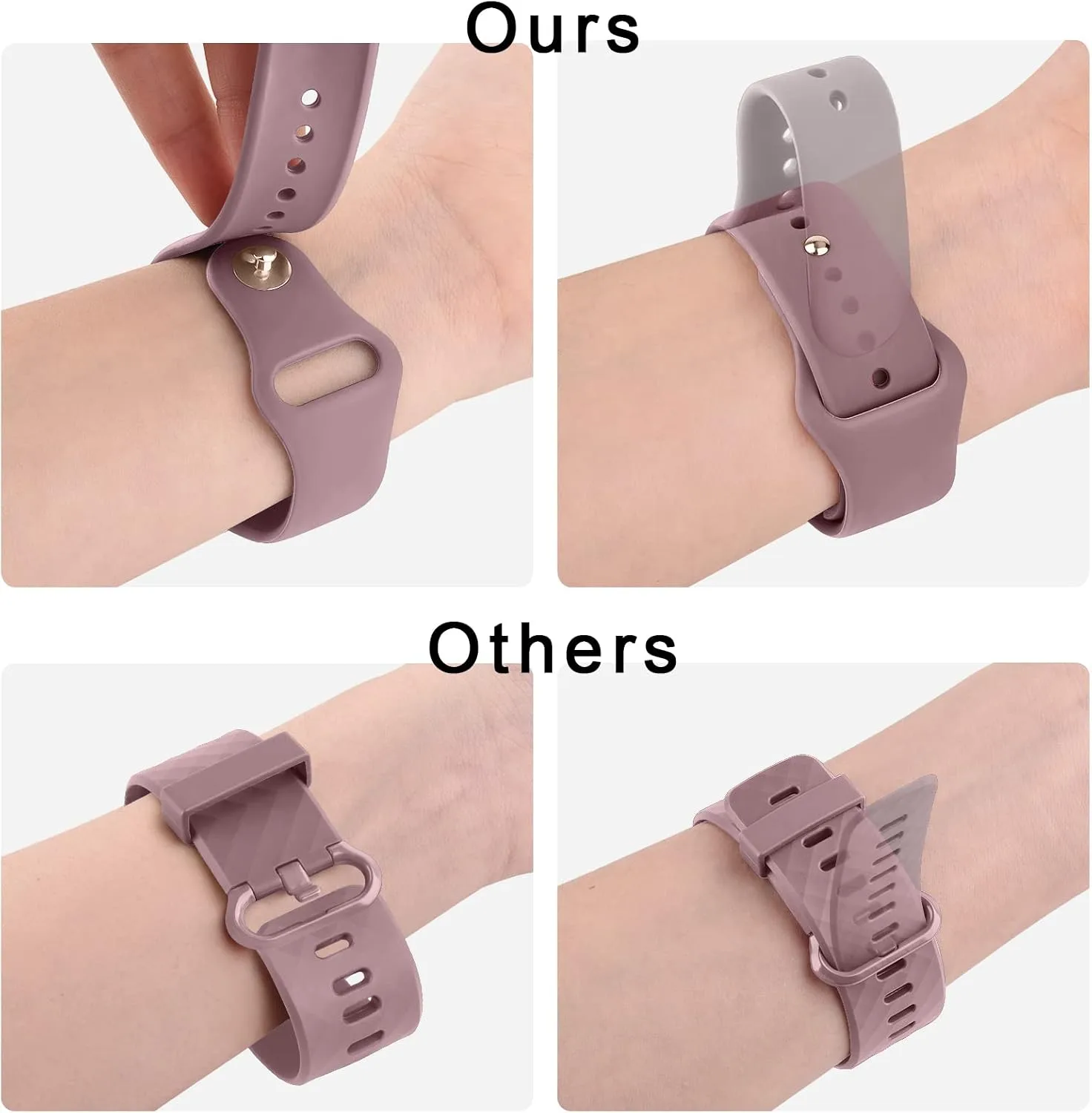 Meliya Bands for Coros Pace 2/ Apex 42mm/ Apex 2 Watch Bands, Soft Silicone Sport Strap Replacement Band for Coros Pace 2 Smart Watch