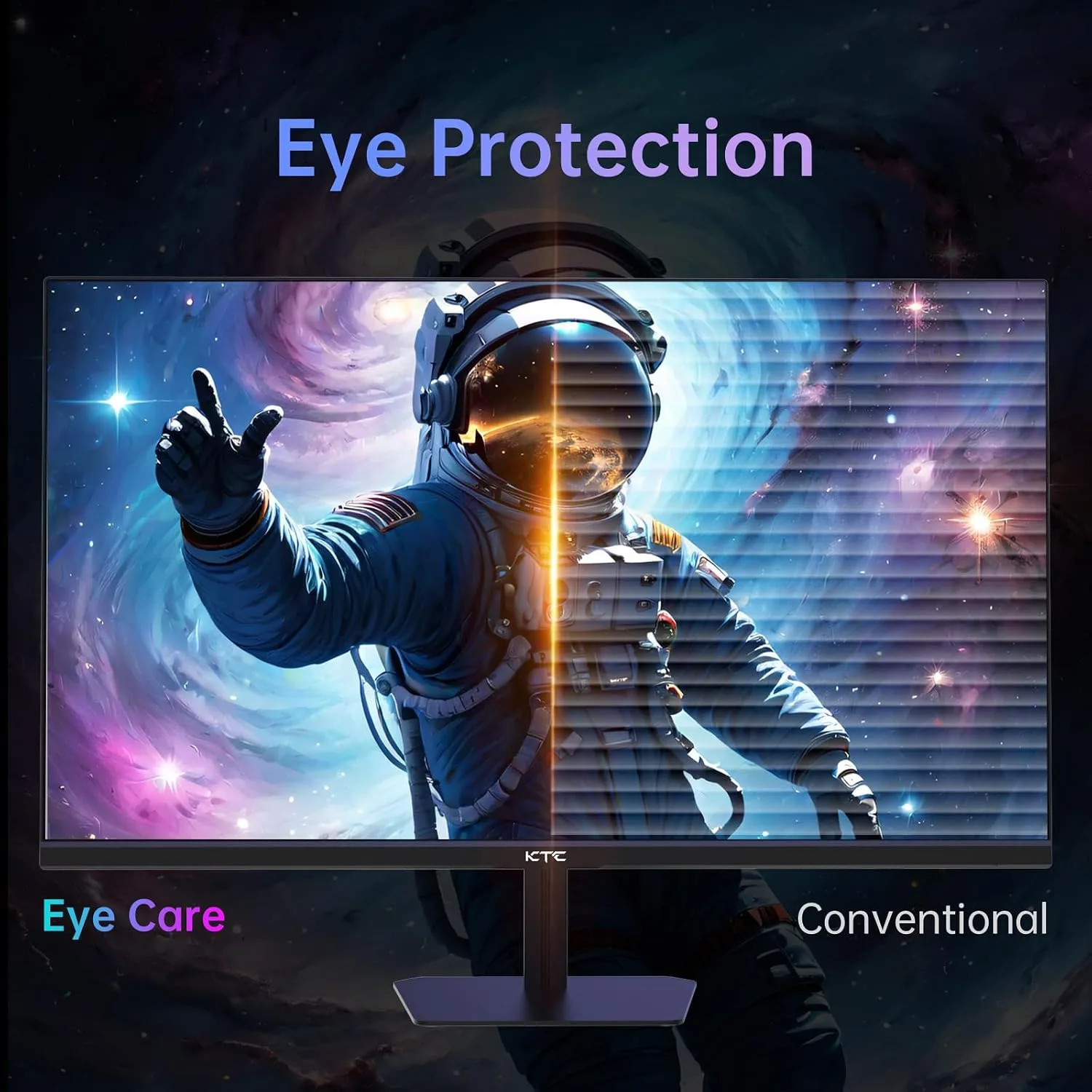 KTC 24.5 Inch Gaming Monitor, 180Hz OC 200Hz Monitor FHD, Fast IPS, H25T7
