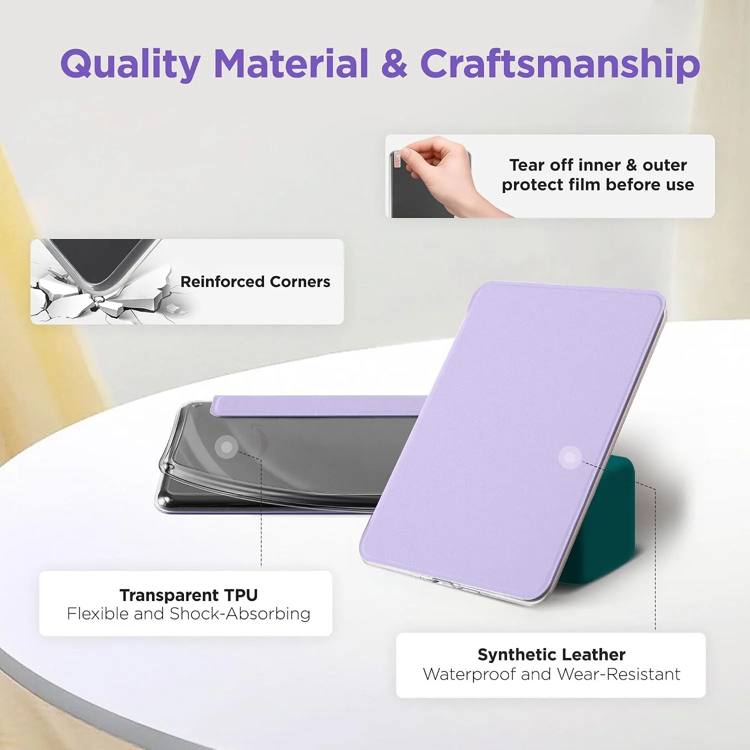 SESENSE Magnetic Case for 7'' Kindle Paperwhite 12th Gen 2024 & Colorsoft