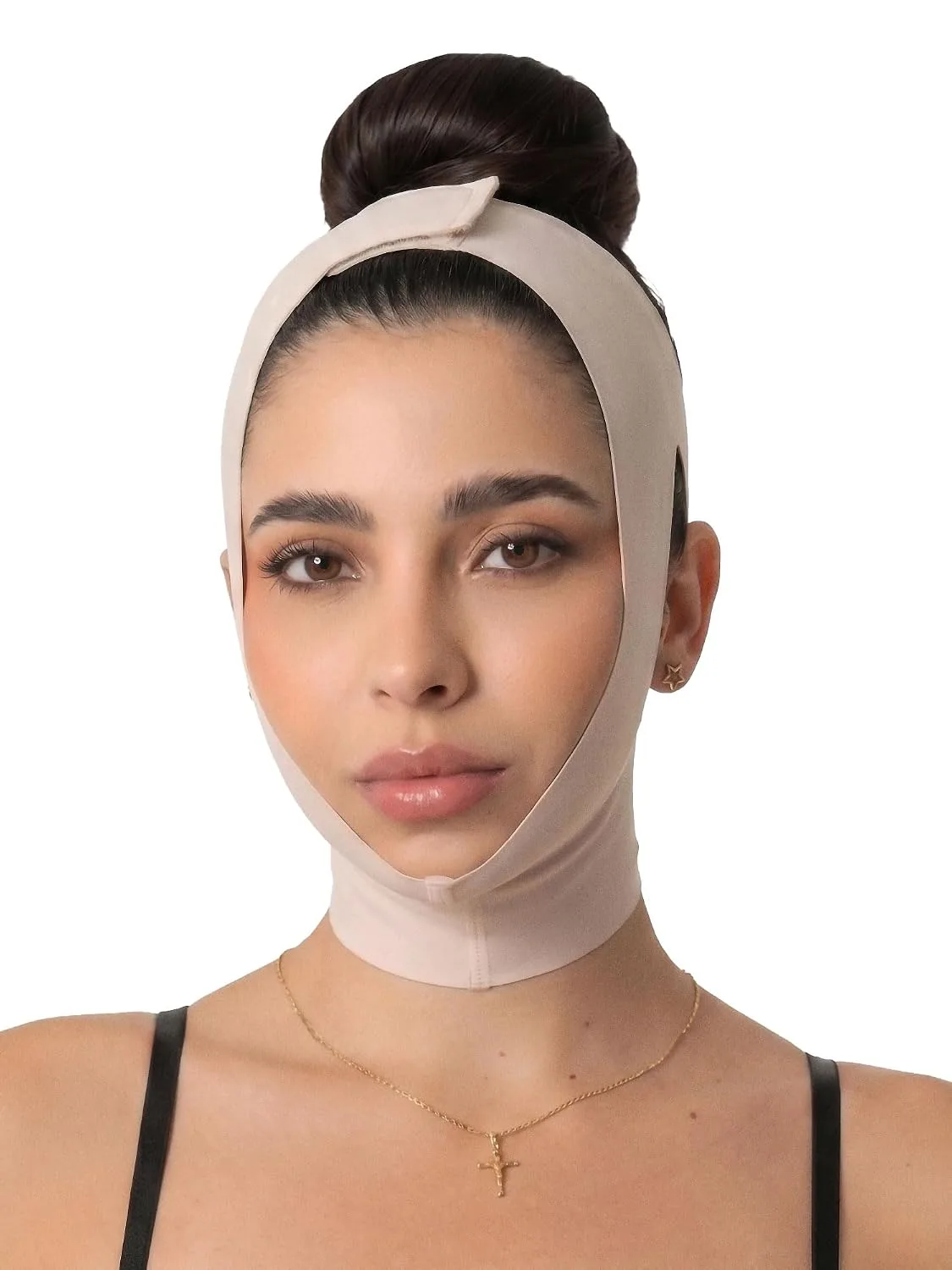 Faja Mentonera para Papada Fajas Salome Beige