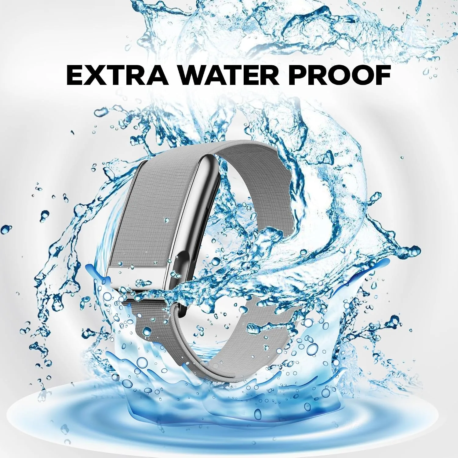 DADO HydroKnit Waterproof Nylon Sport Band Compatible with WHOOP 5.0, One, Peak, and Life | Elastic, Fast-Drying, Water-Resistant, and Comfortable Strap for Active Lifestyles