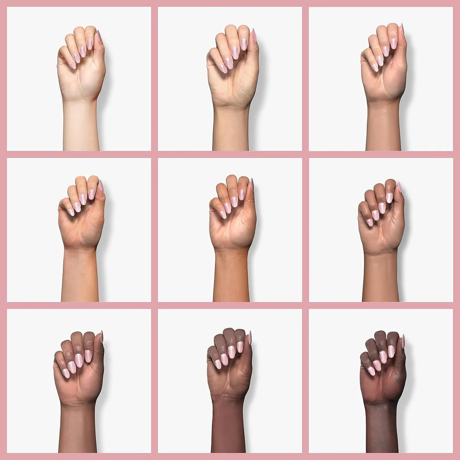 ILNP Ballet Slipper - Soft Pink Holographic Nail Polish, Ballet Pink Shimmer Polish, Vegan, Non-Toxic, Cruelty Free