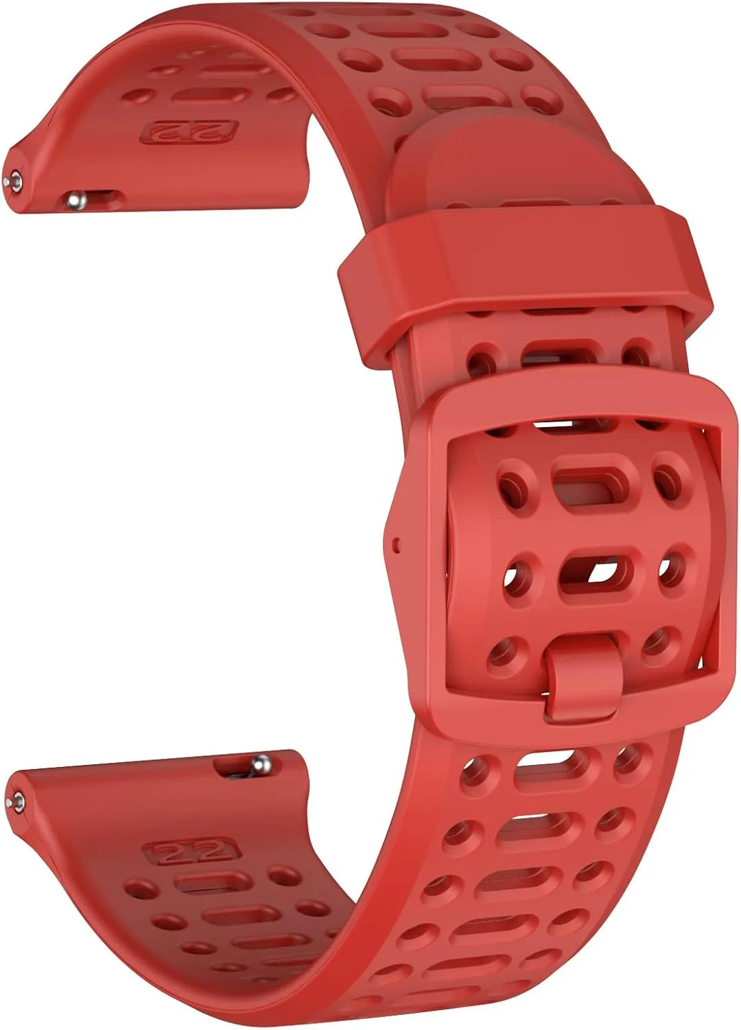 Compatible with COROS Pace 3 Watch Band, 22mm Quick Release Sports Silicone Watch Band Breathable Wristband Strap Women Men Strap for COROS APEX 2 Pro/APEX 46mm/APEX Pro