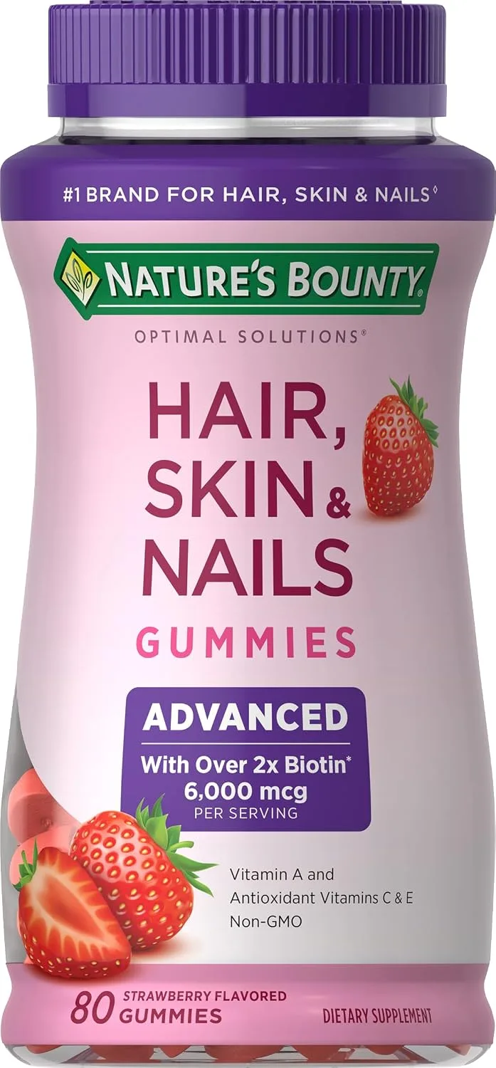 Nature's Bounty Optimal Solutions Discontinued Advanced Hair, Skin, Nails