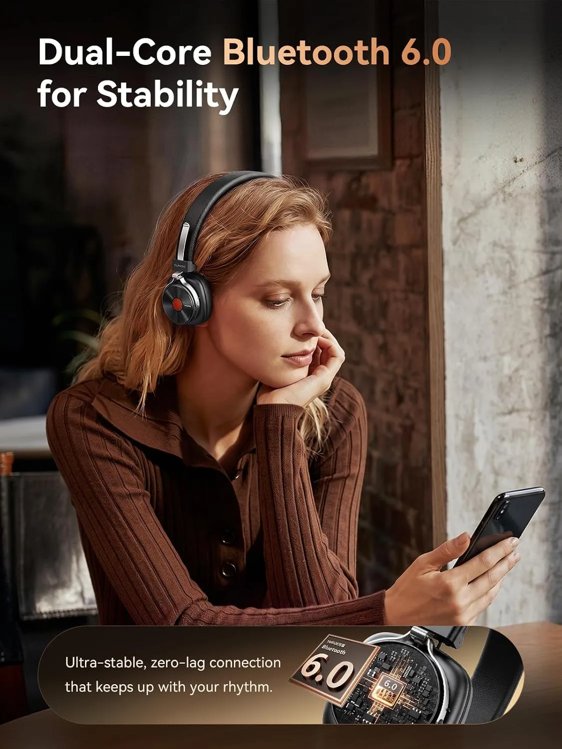 1MORE Classic HQ36 Wireless on-Ear Headphones, Hi-res Audio, Spatial Audio