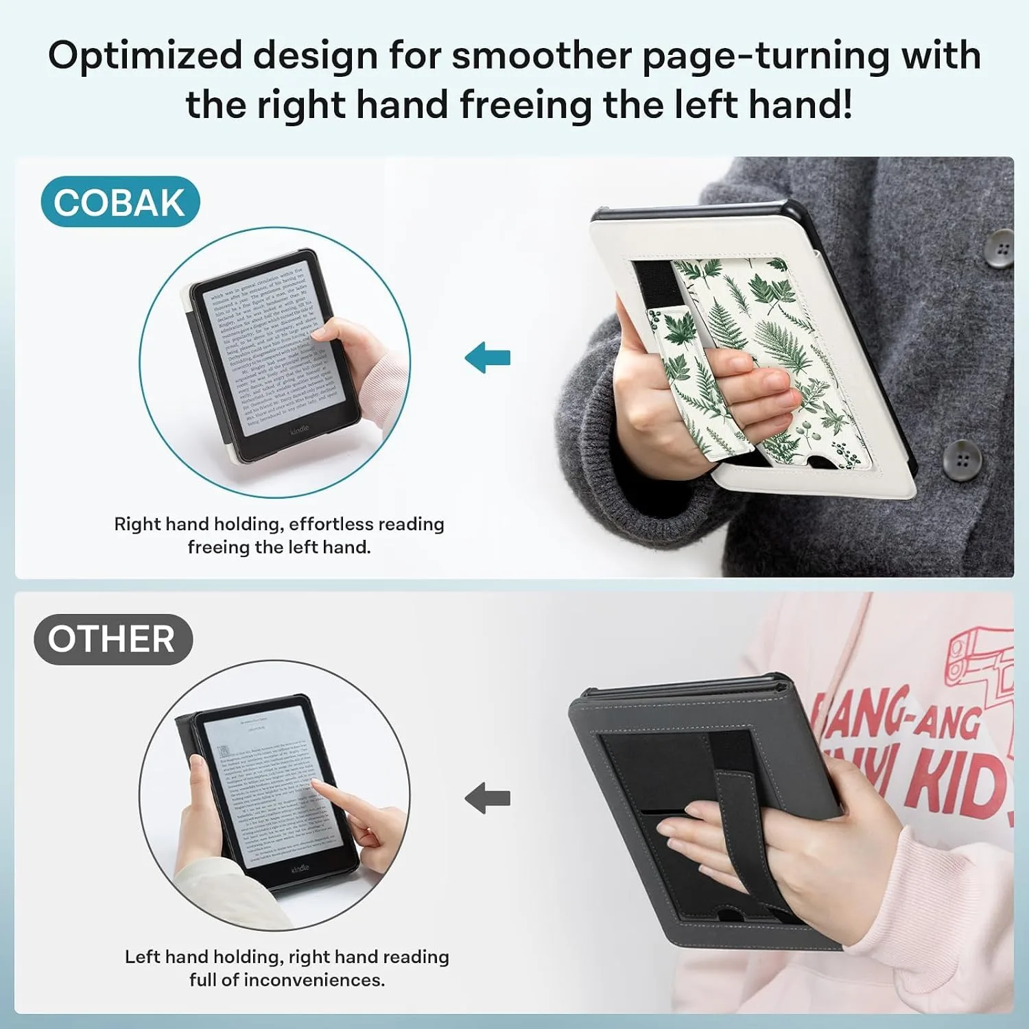 CoBak Case for 7" Kindle Paperwhite 12th Gen 2024 and Kindle Colorsoft