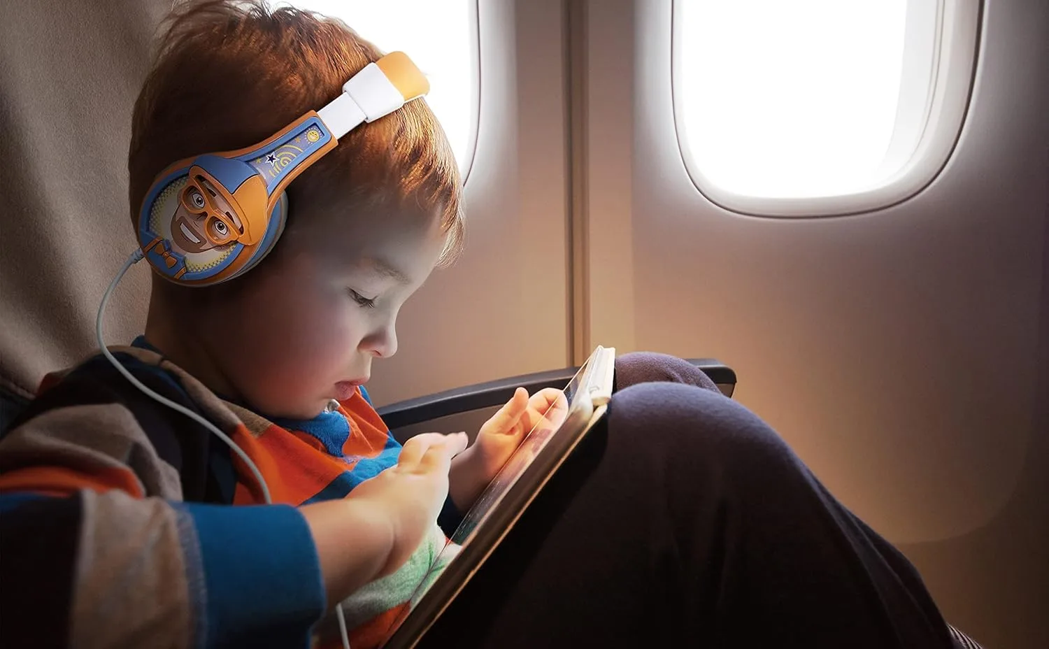 Blippi Kids Headphones with 3.5mm Audio Jack, Wired Headphones for School, Home or Travel (Blippi)