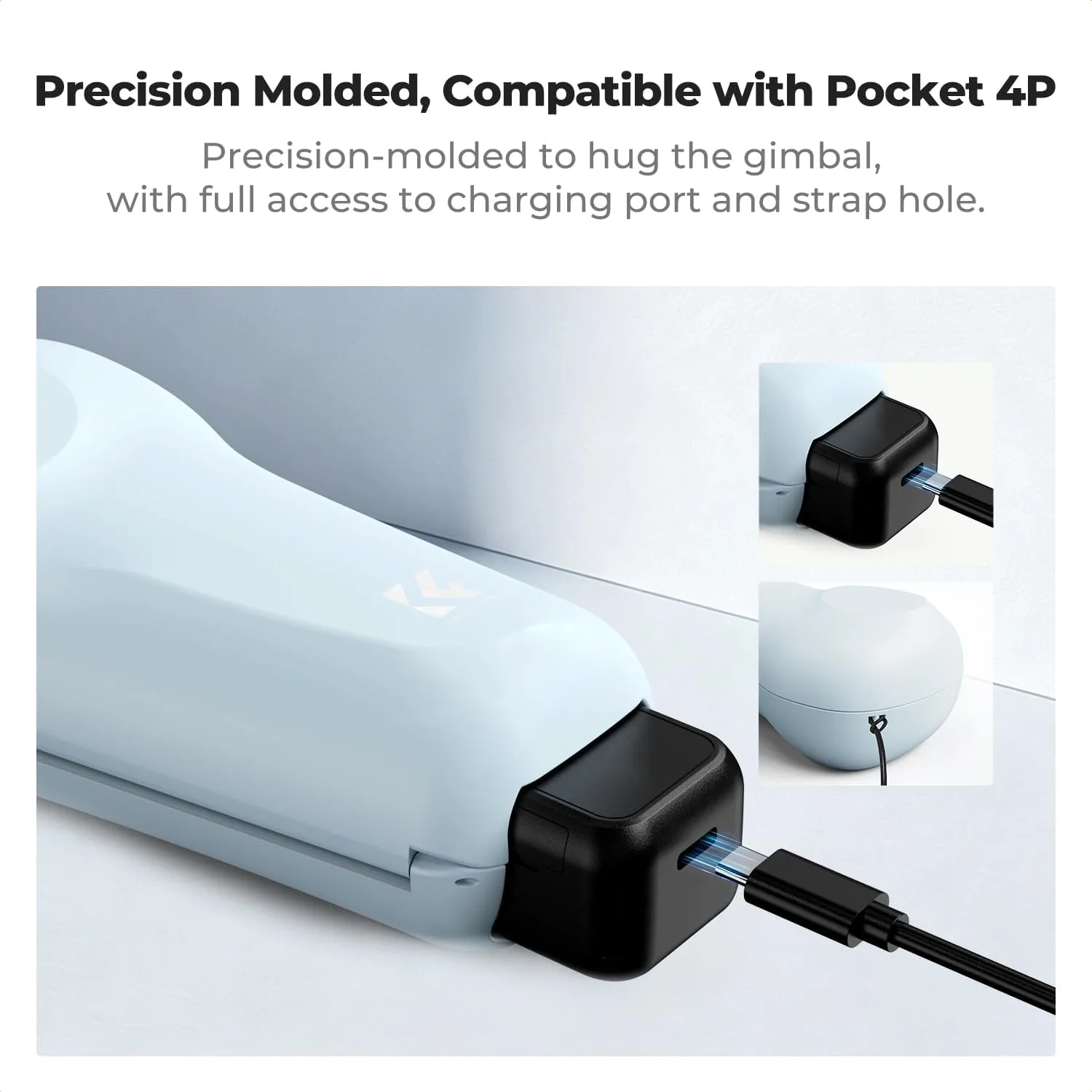 K&F CONCEPT Protective Case Compatible with DJI Osmo Pocket 4P