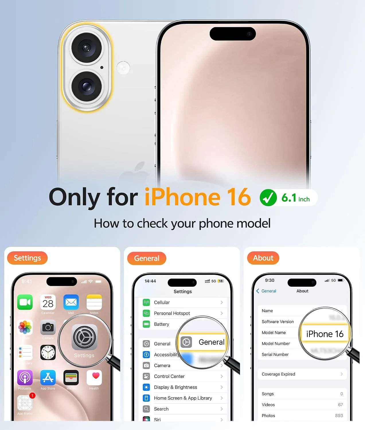 FNTCASE for iPhone 16 Case, Fit for Magsafe, Desert Gold