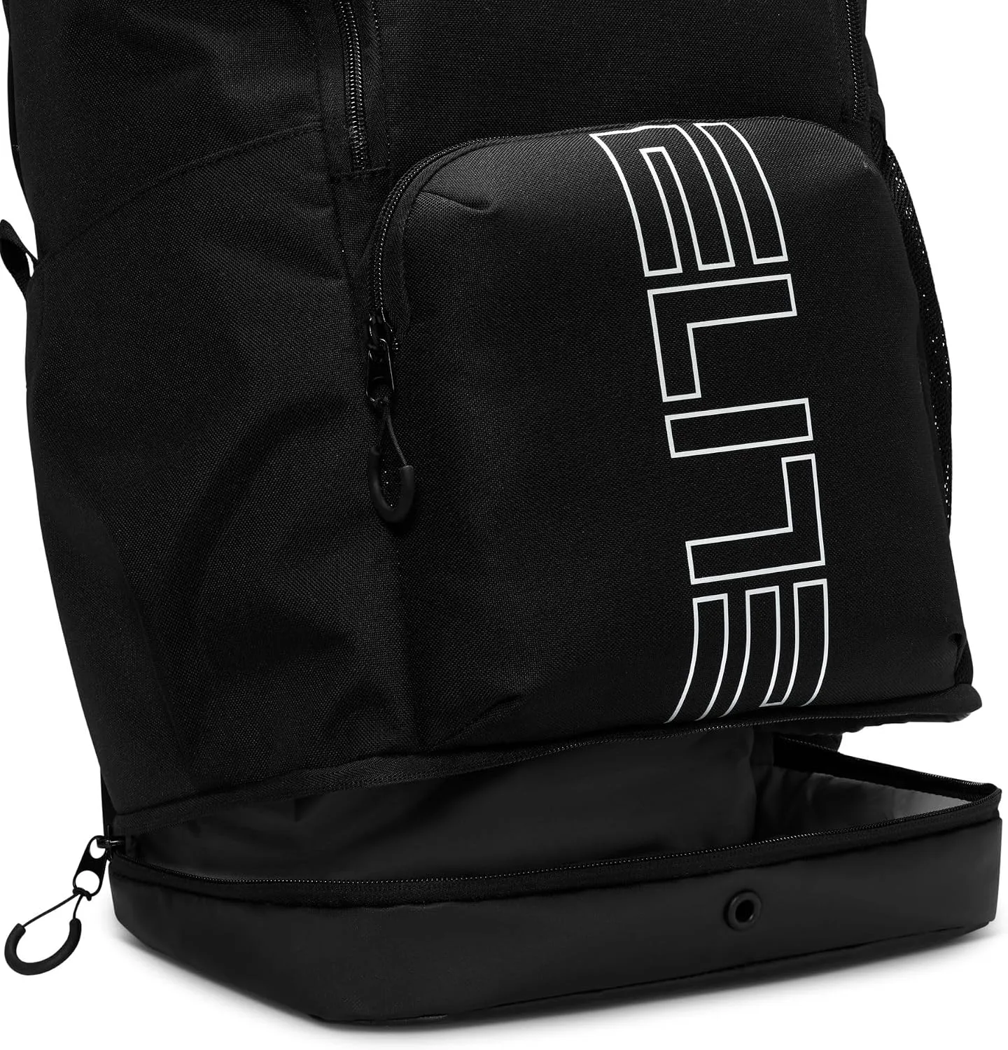 Nike Varsity Elite Backpack (32L), Black/Black/Metallic Silver, MISC