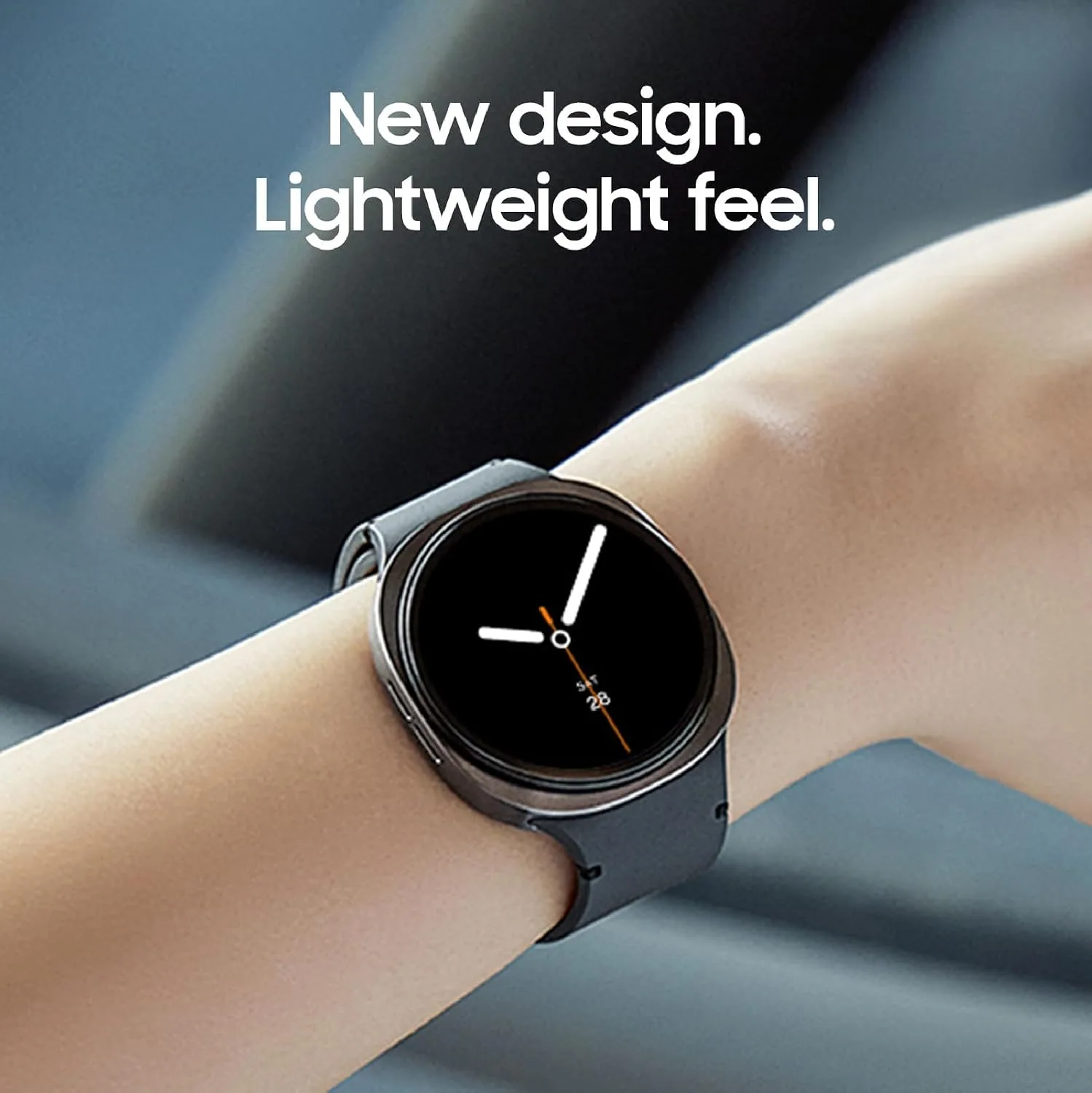 Samsung Galaxy Watch 8 44mm Bluetooth Smartwatch, Cushion Design, Rotating Bezel, Quick Button, Sleep Coaching, Now Bar, Running Coach, Energy Score,Graphite [US Version,Amazon Exclusive 2Yr Warranty]
