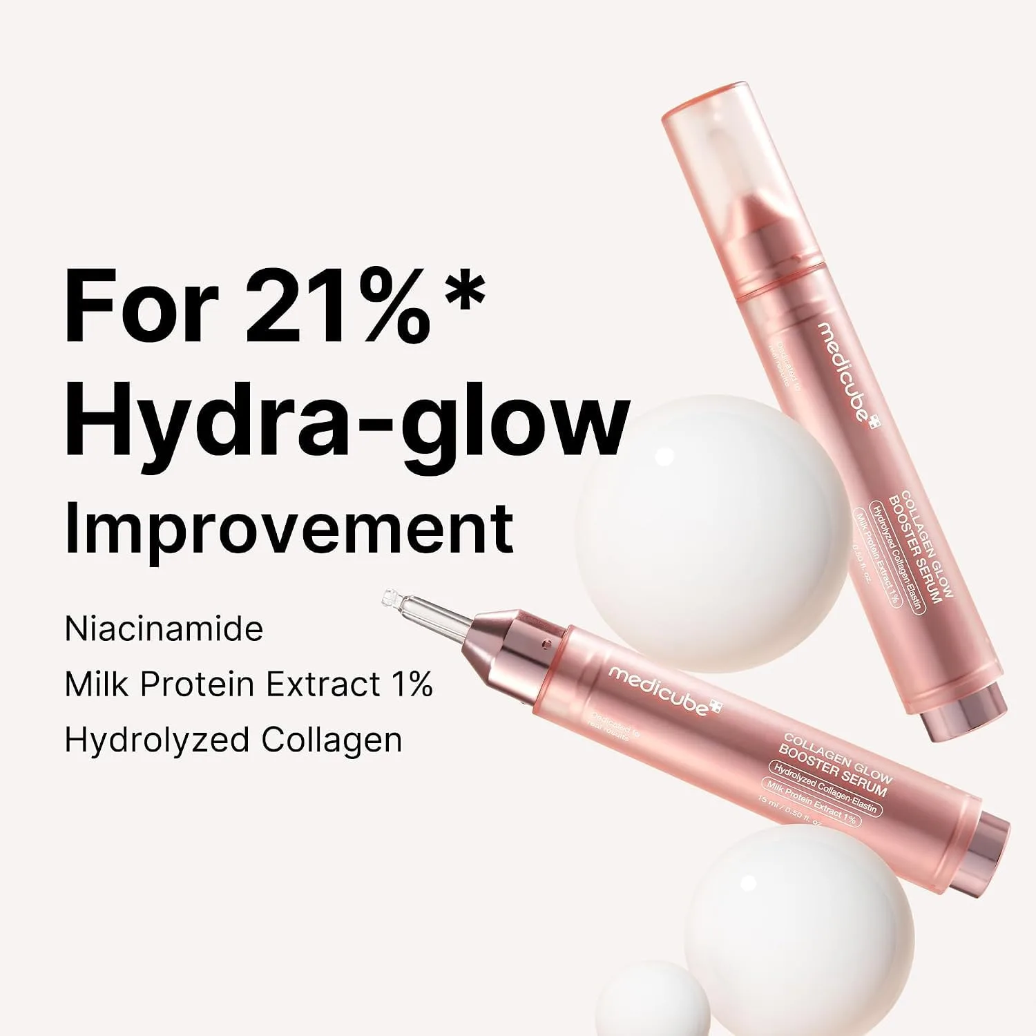 medicube Collagen Glow Booster Milk Twist & Click Serum