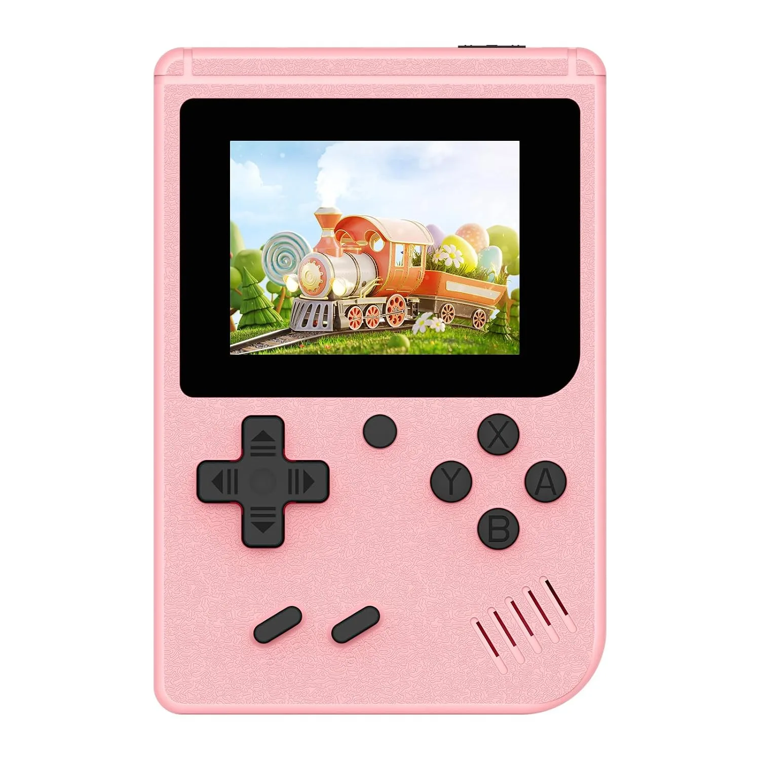 Retro Handheld Game Console, Built-in 400 Classic Video Game Consoles, 3.0 Inch Screen Portable Mini Travel Handheld Gaming Console for Kids, Ideal Gifts, Pink