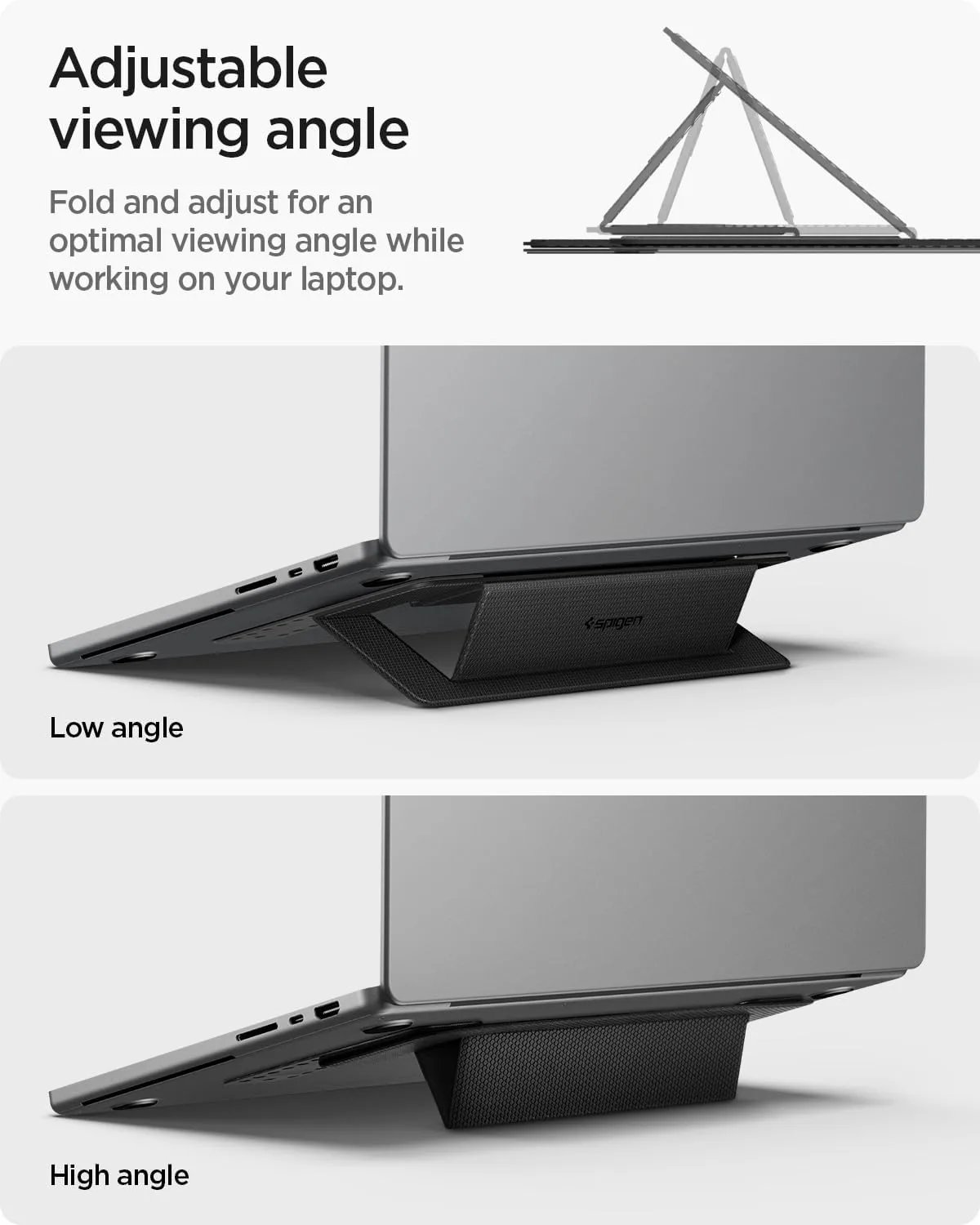 Spigen Slim Fold Laptop Stand Foldable Portable