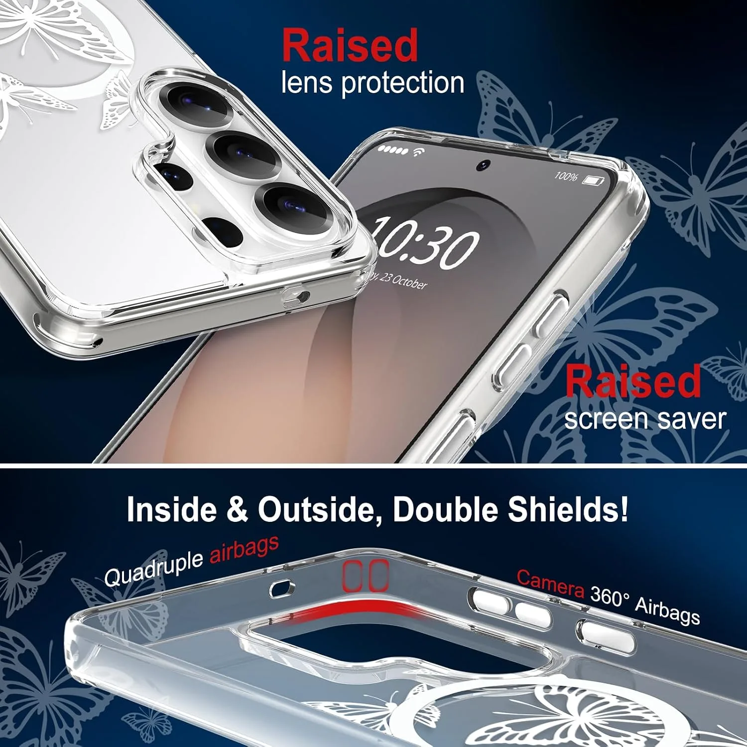 tharlet Magnetic for Samsung Galaxy S26 Ultra Case, Compatible with MagSafe