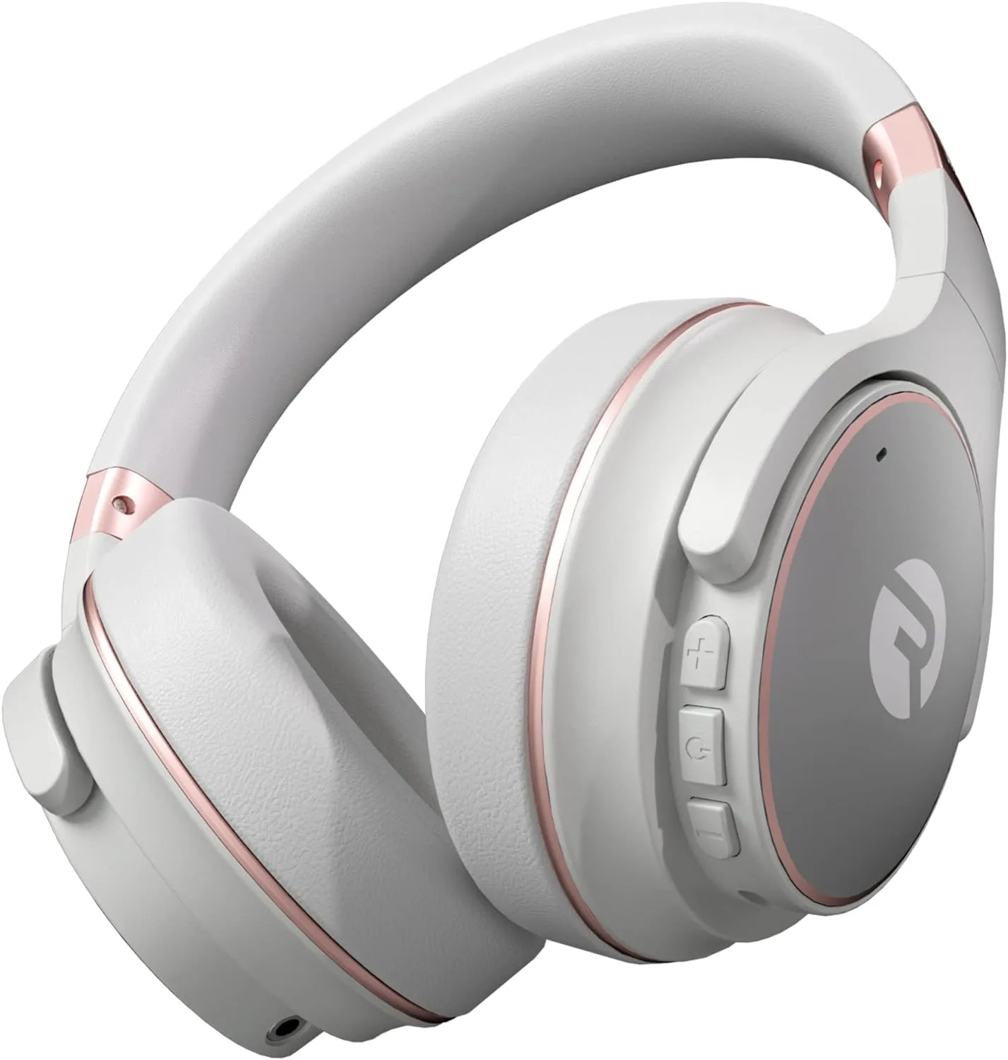 Raycon Everyday Noise Cancelling Headphones, Over Ear Wireless, Rose Gold