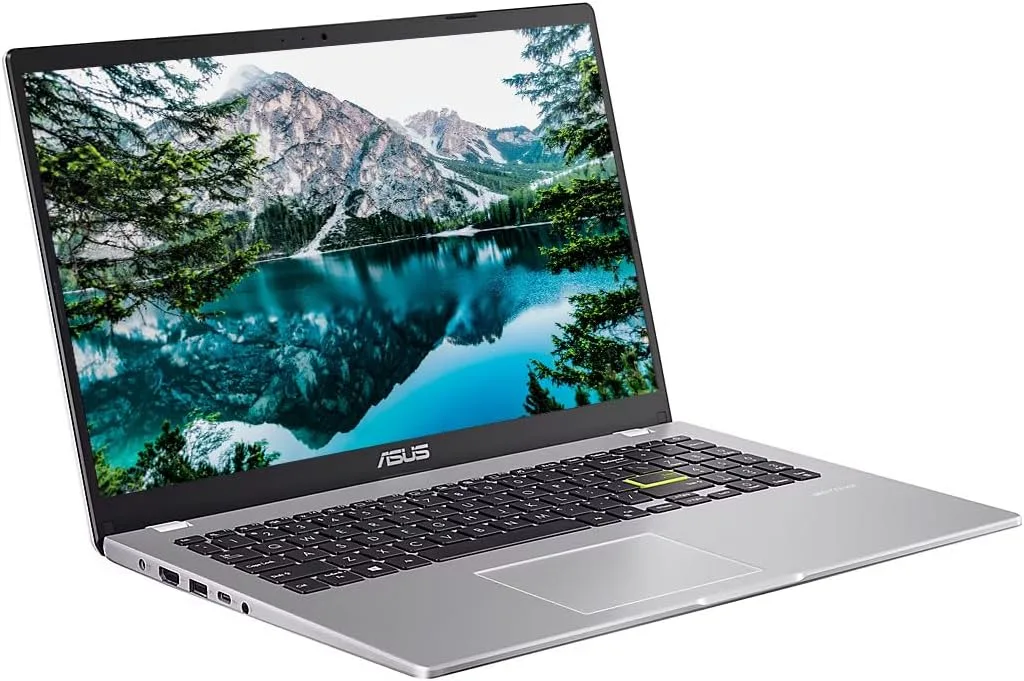 ASUS Lightweight 15.5" Full HD Laptop, Windows 11 Home OS, Intel Celeron Processor Up to 2.76GHz, 4GB LPDDR4, 128GB SSD, Backlit Keyboard, Dreamy White (Renewed)