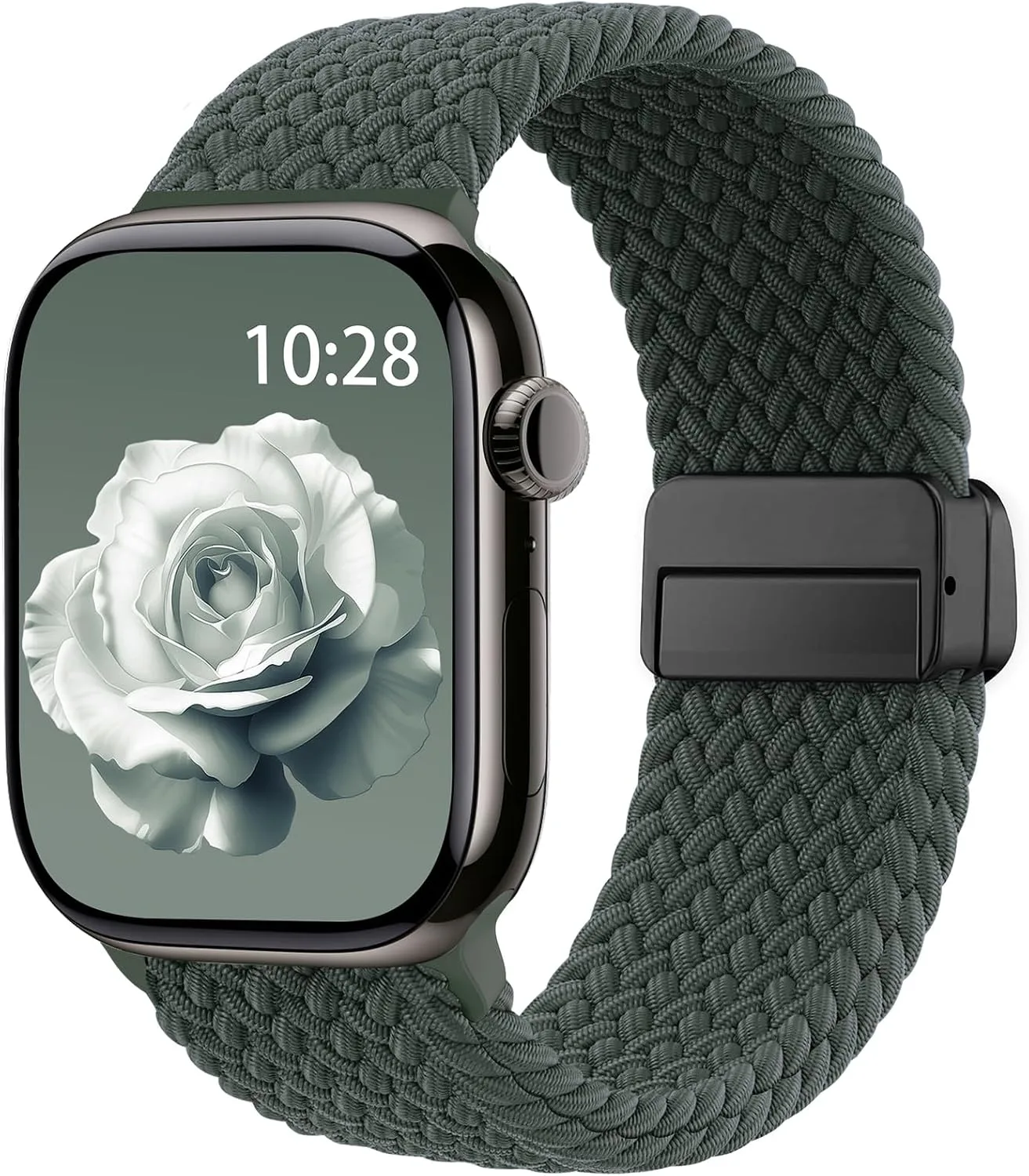 Correa deportiva magnética trenzada para Apple Watch unisex