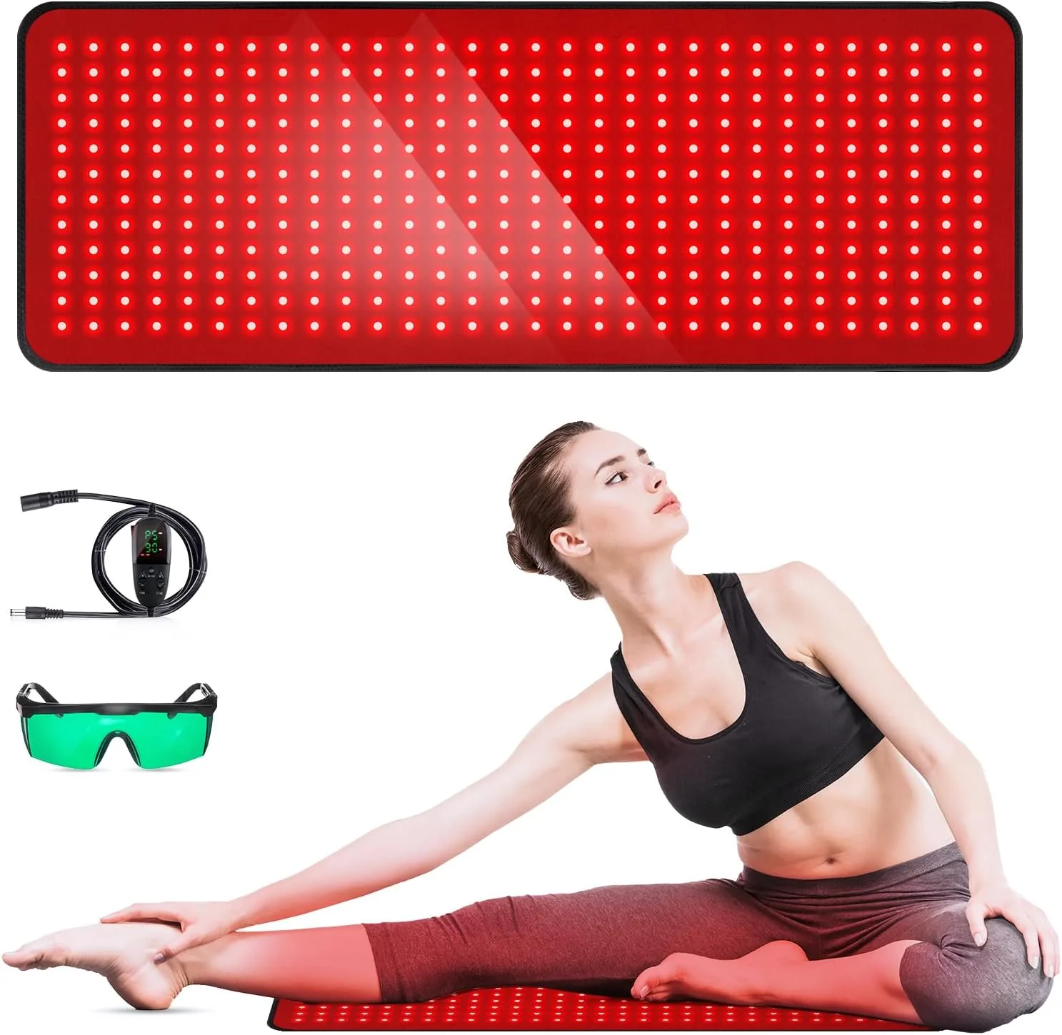 Red Light Therapy for Body, 660nm 850nm Infrared Light Therapy Pad