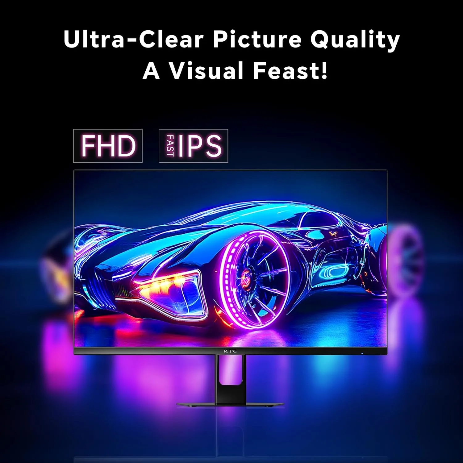 KTC 27 Inch 180Hz Gaming Monitor, FHD Fast IPS, H27F22