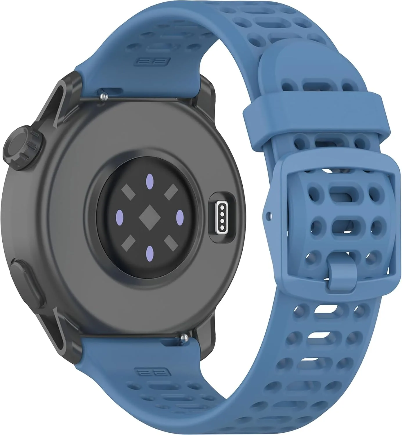 20mm 22mm Sport Silicone Bands for COROS PACE 4/3/APEX 2 Pro/PACE 2