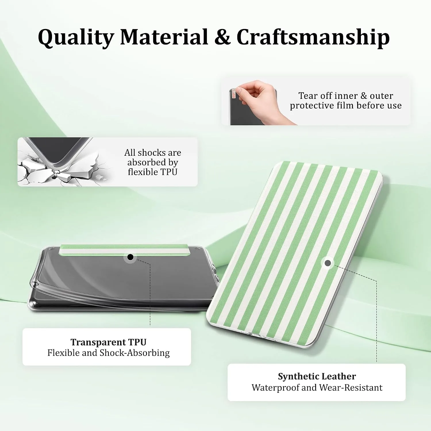 SESENSE Magnetic Case for 7'' Kindle Paperwhite 12th Gen 2024 & Colorsoft