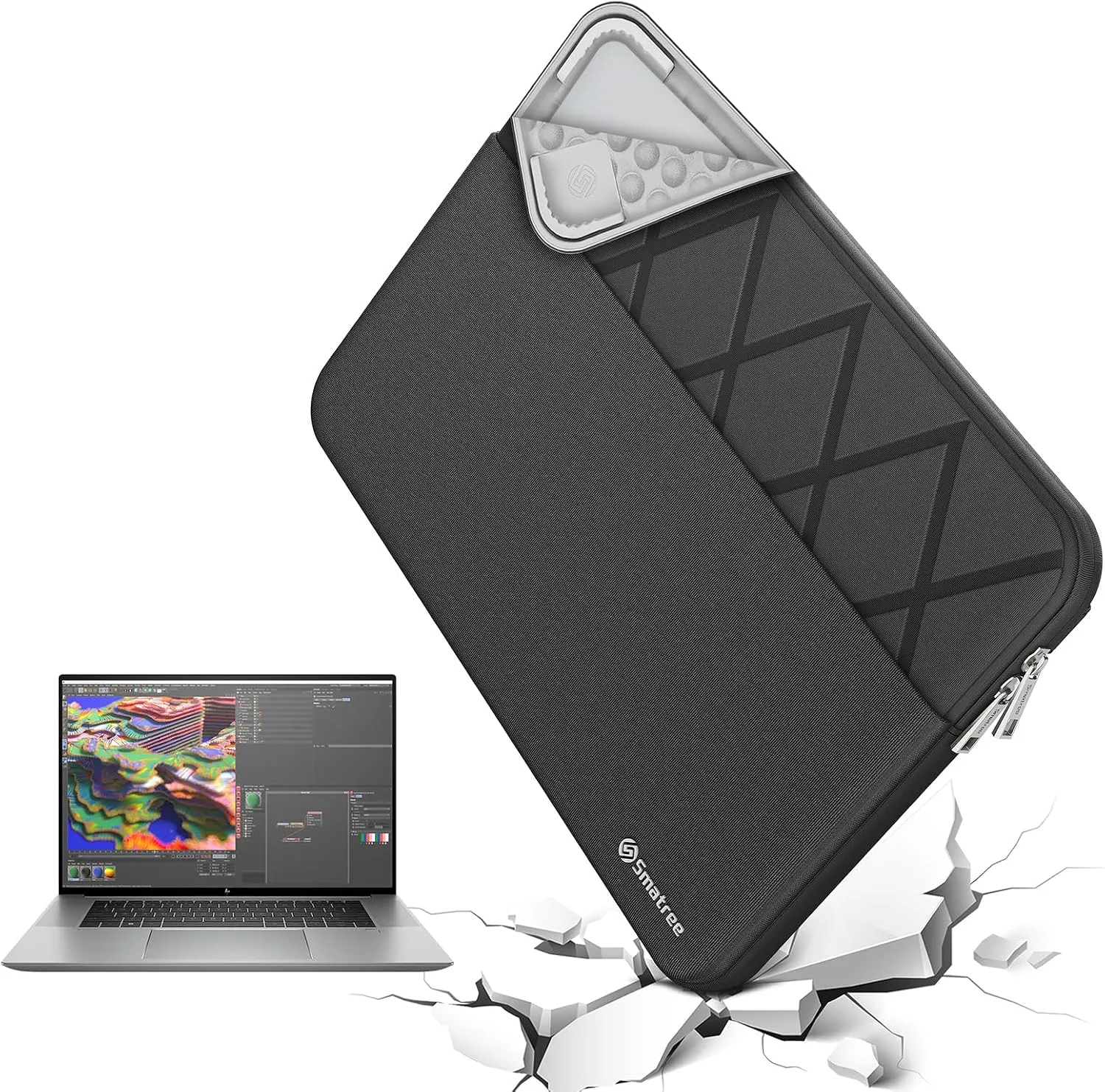 Smatree Laptop Sleeve for 13.3 inch HP Elite x360 830 G11 2-in-1