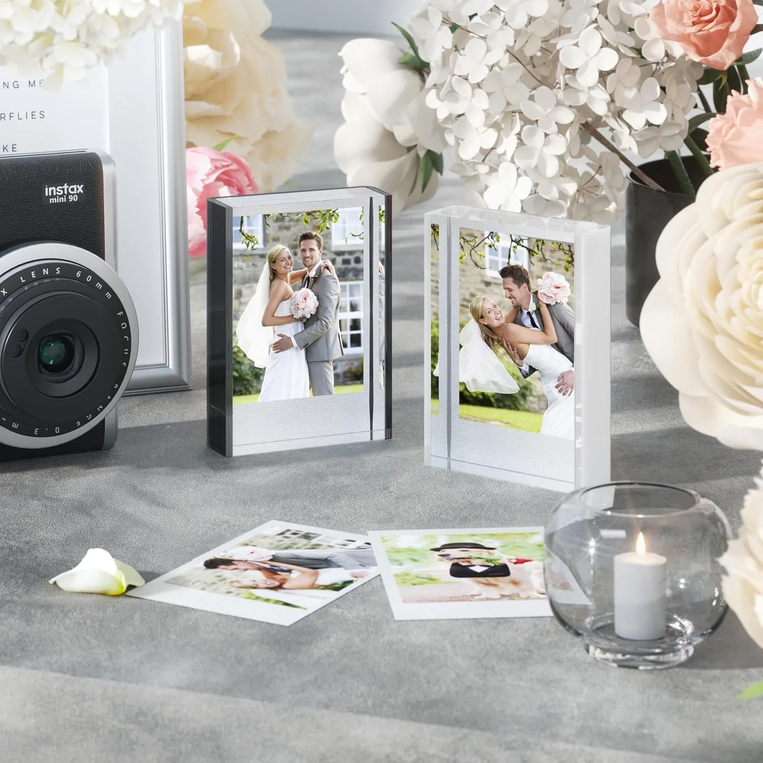 WINKINE Instax Frame, Polaroid Frame for Fujifilm Instax Mini Film, Small Picture Frames 2x3, Polaroid Picture Frames for Photos, Mini Photo Display