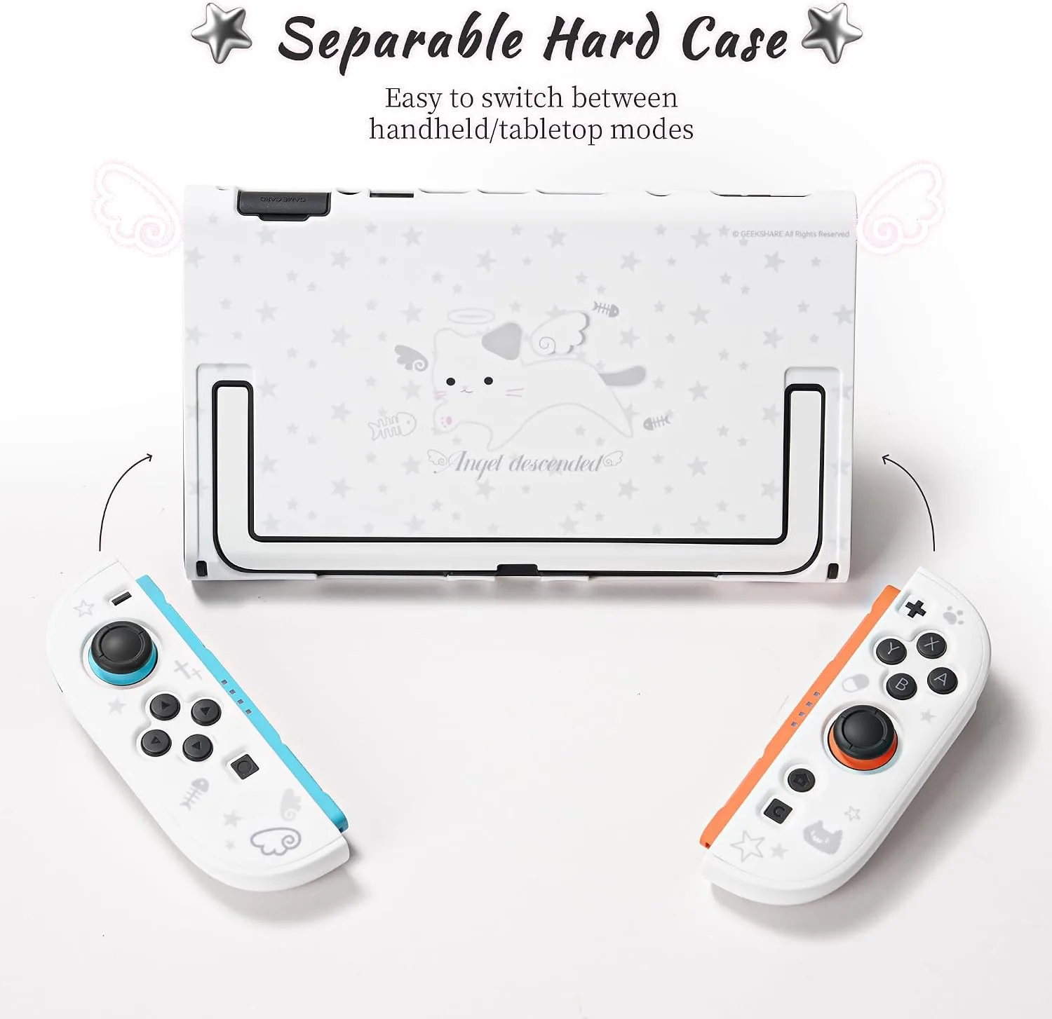 GeekShare Protective Shell Dockable Hard Case Compatible with Switch 2