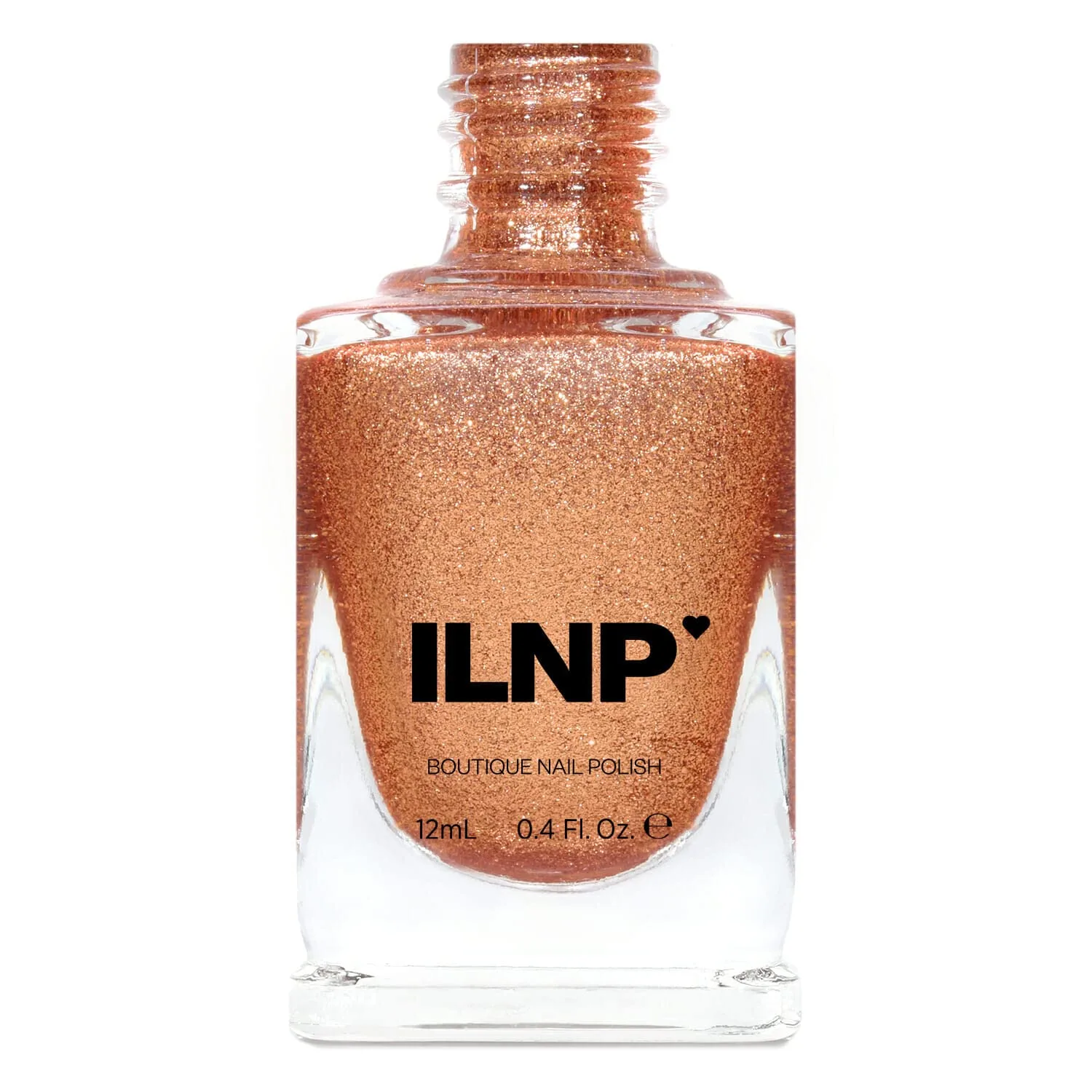 ILNP Checkmate - Orange Copper Ultra Metallic Bright Nail Polish