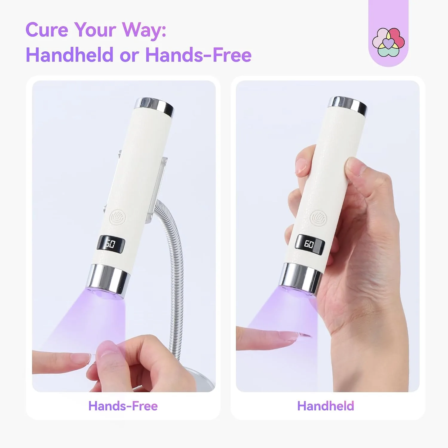 SAVILAND U V Light for Gel Nails with Magnetic Stand