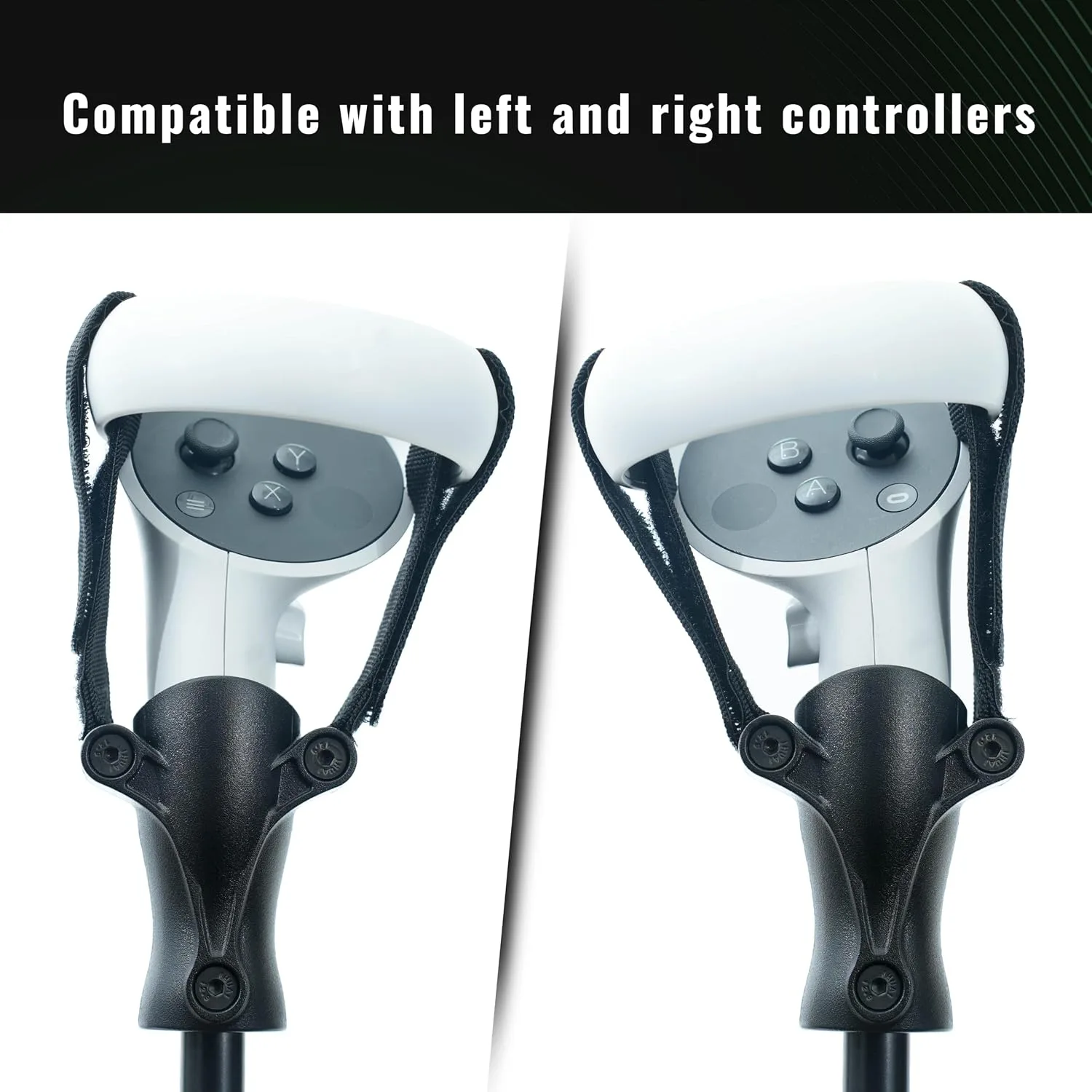DeadEyeVR - DriVR Golf Club for Quest - Realistic VR Golf Simulator Handle - Weighted VR Golf Club Grip for Enhanced Play (Standard - Q2)