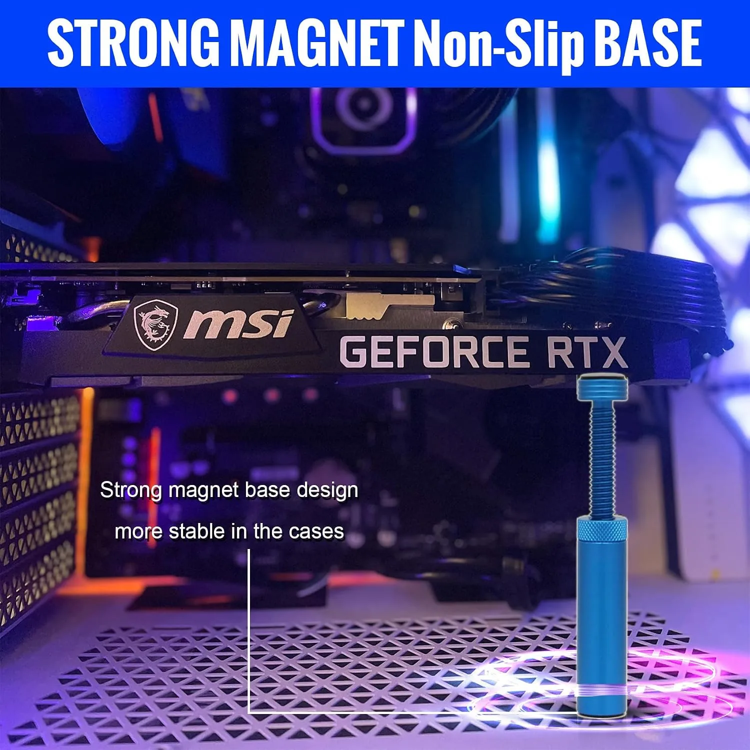 Graphics Card GPU Brace Support, Video Card Sag Holder Bracket Stand