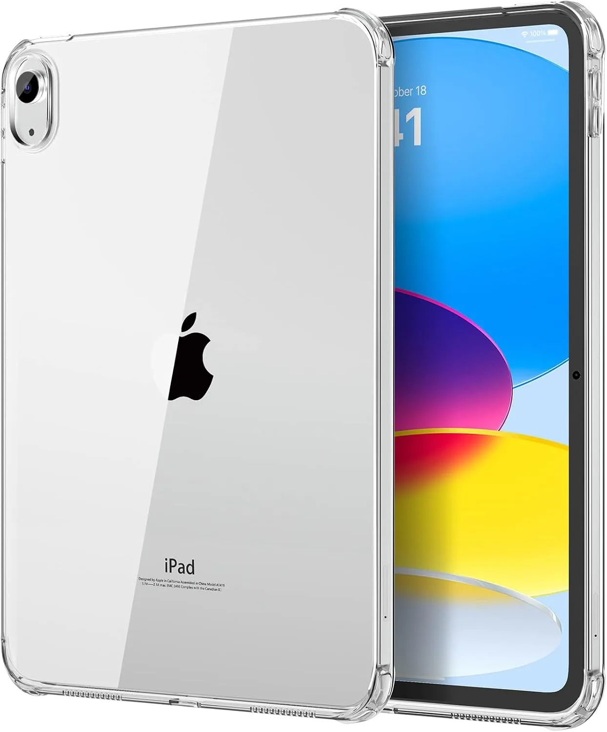 Case transparente Moko para iPad A16 11ª generación 2025