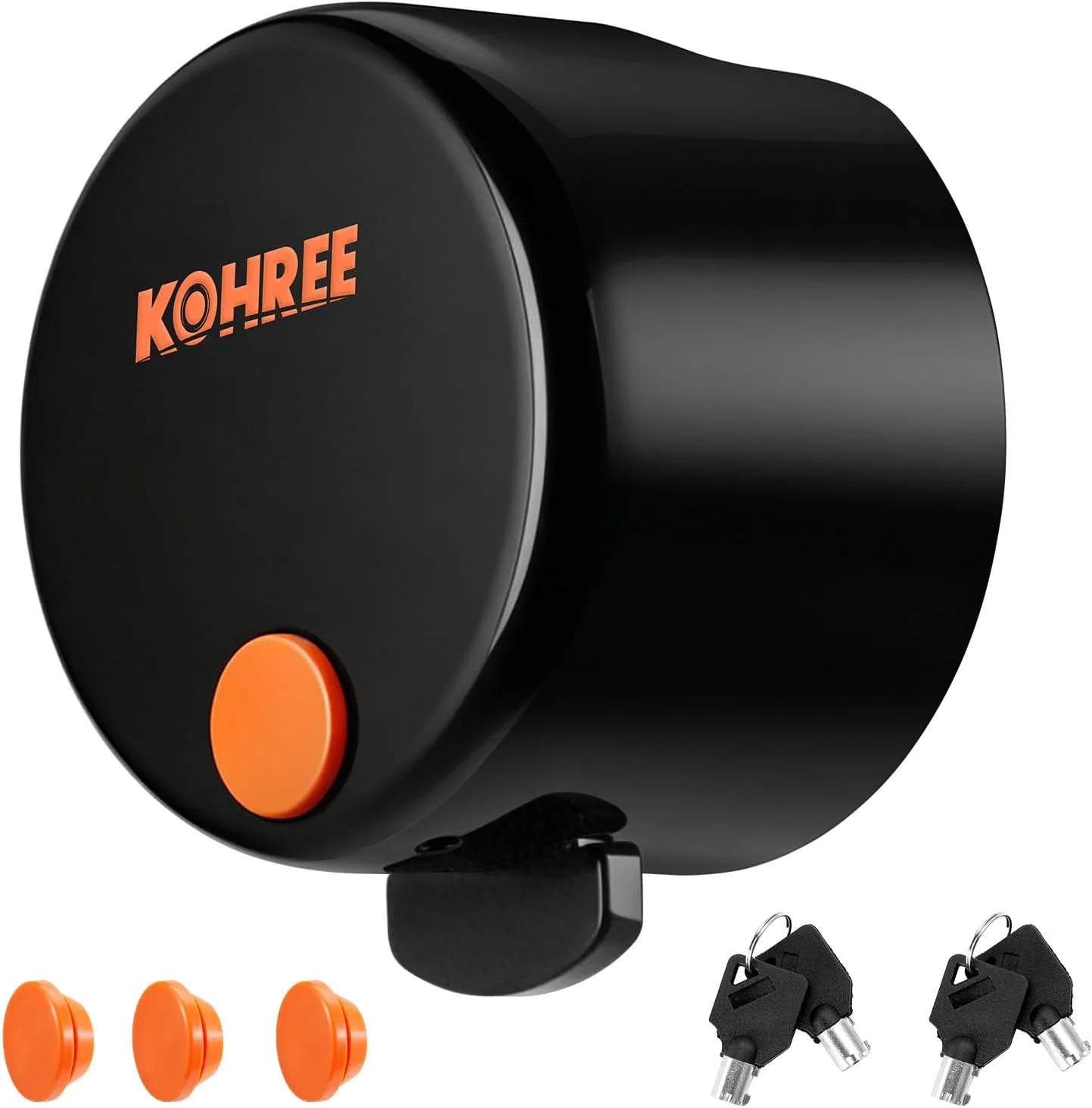 Candado para enganche de remolque Kohree 2-5/16" y 2" antirrobo