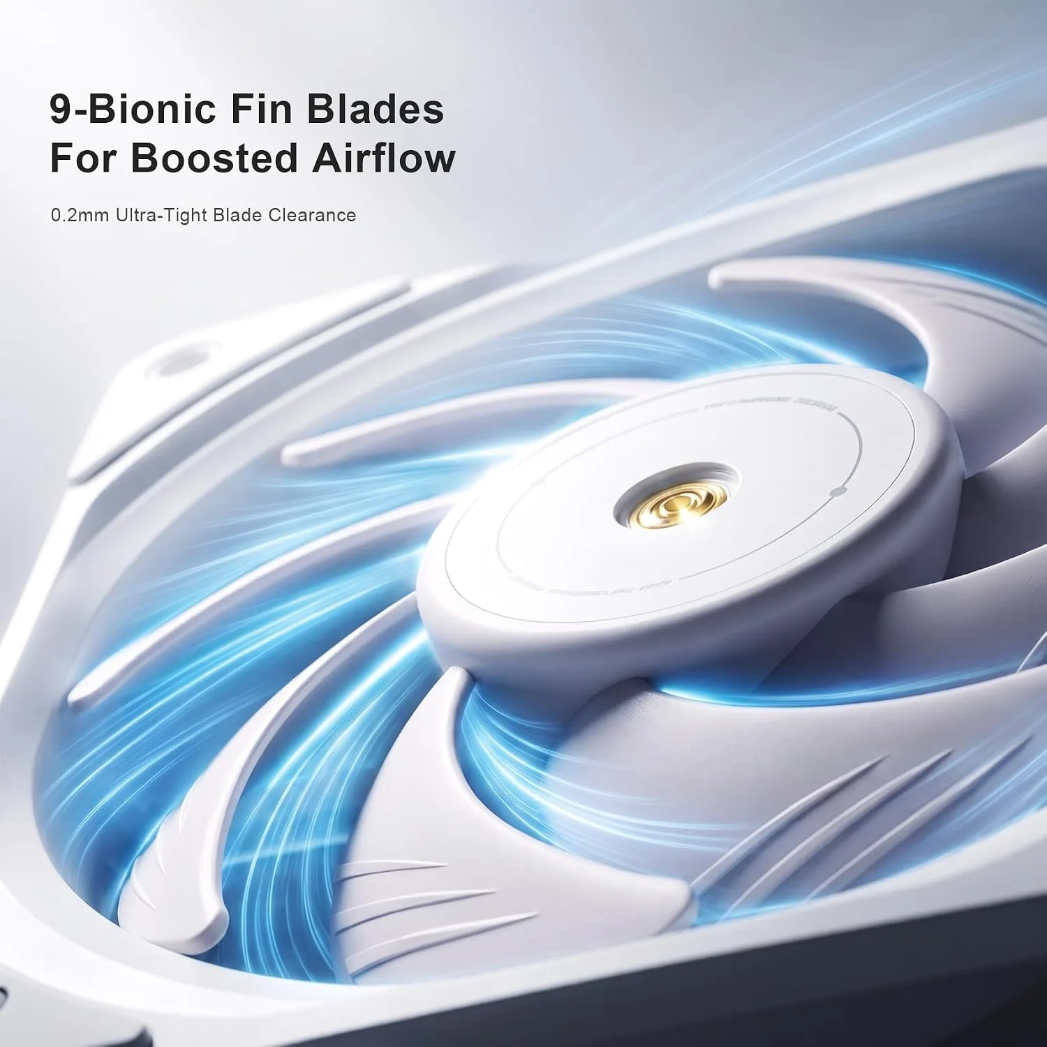 Asiahorse Xcalibur 360mm PC Case Fan, 3000RPM High Performance PWM Fan
