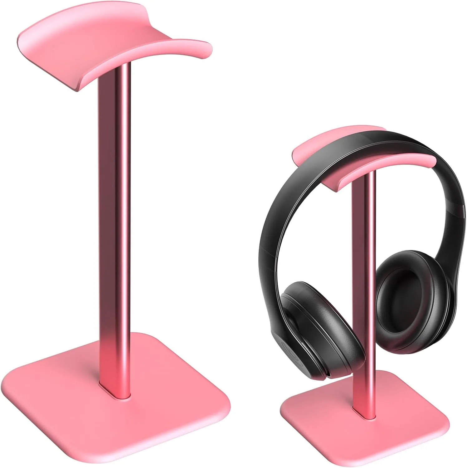 Soporte para audífonos Ahonnpely modelo escritorio color rosa