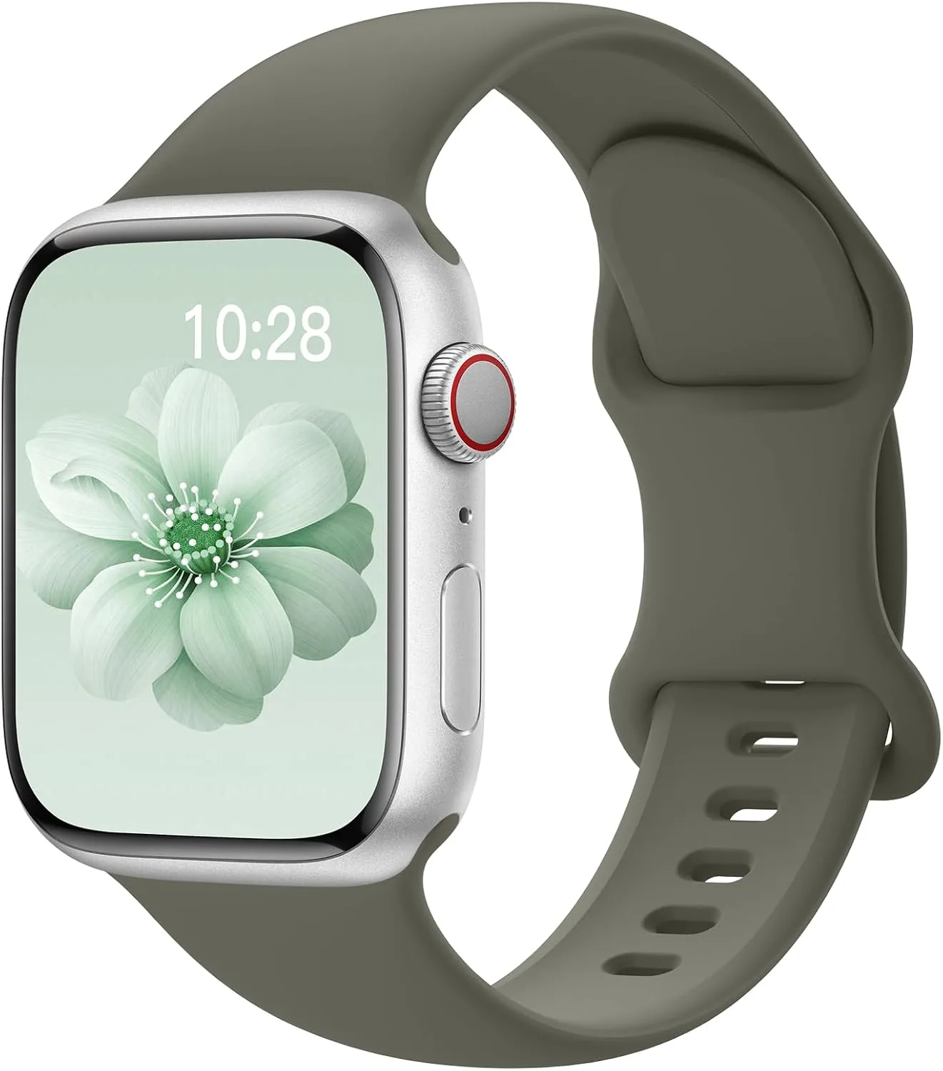 Correa de silicona Sport compatible con Apple Watch Supernana