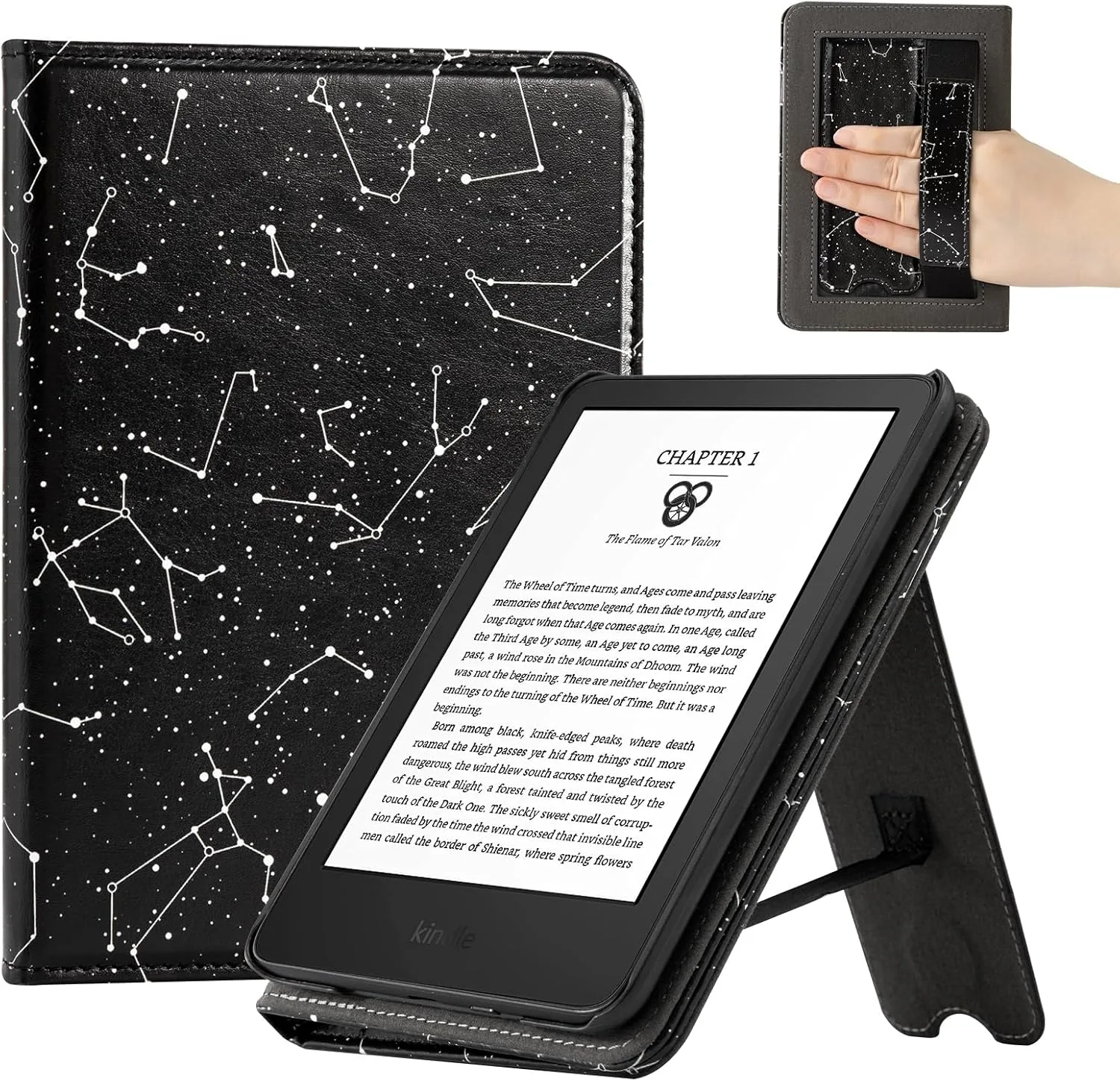 CoBak Case with Stand for for 6" Kindle (2024 & 2022, 11th Gen)