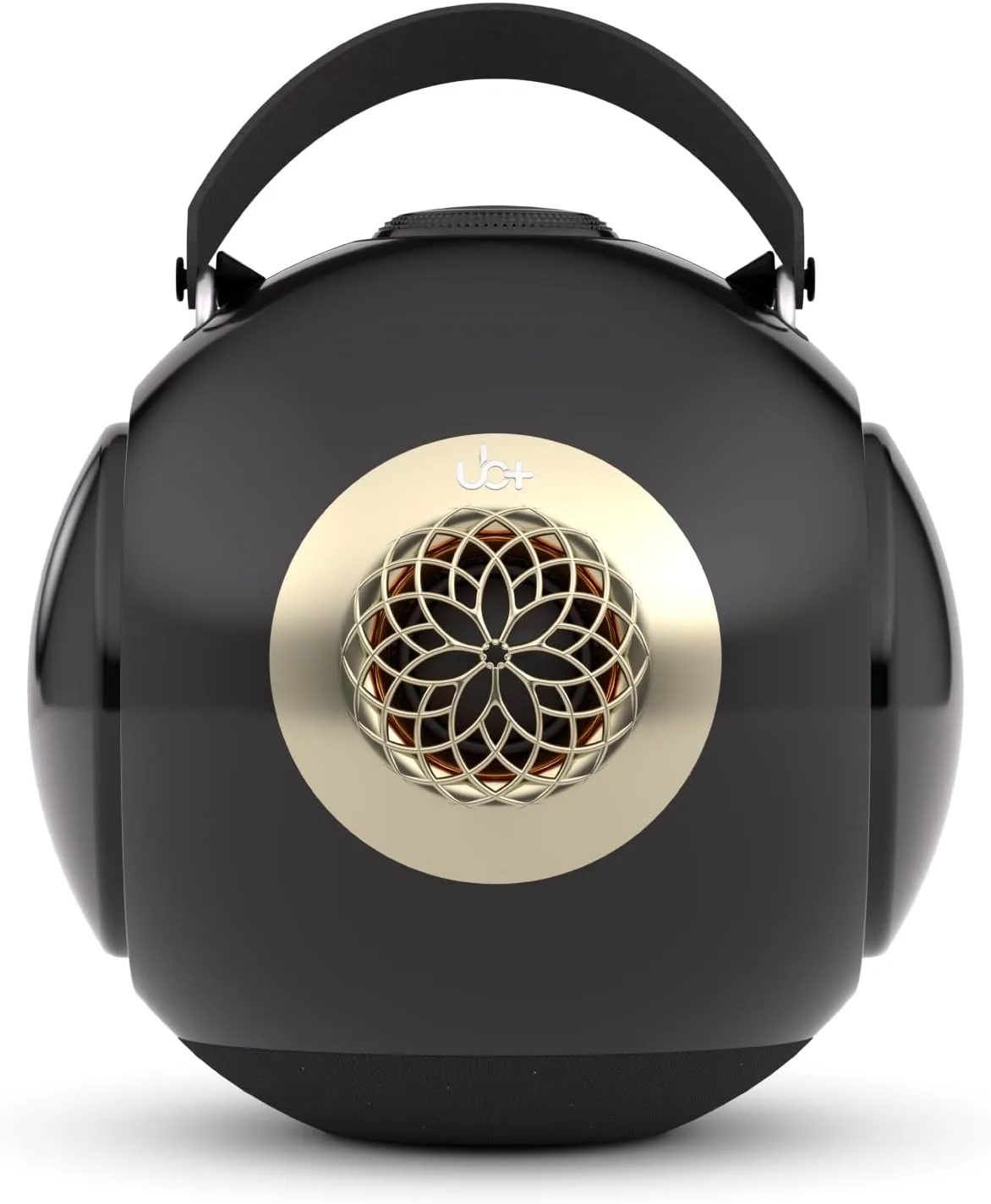 UB+ dB1 doubleBASS Waterproof Bluetooth Speaker | 40W Hi-Fi Sound with Deep Bass, 20H Playtime, IPX5 & TWS Pairing (Glossy Black with Tripod)