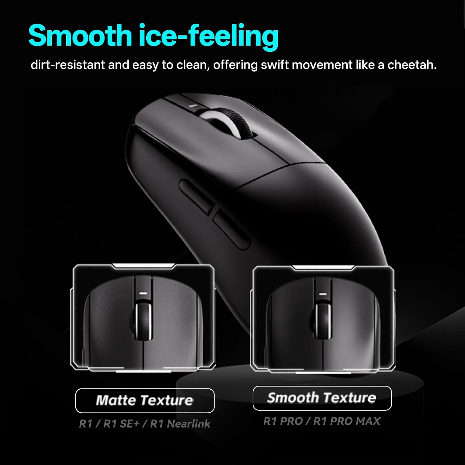 ATK VXE Dragonfly R1 SE+ Wireless Gaming Mouse - Black