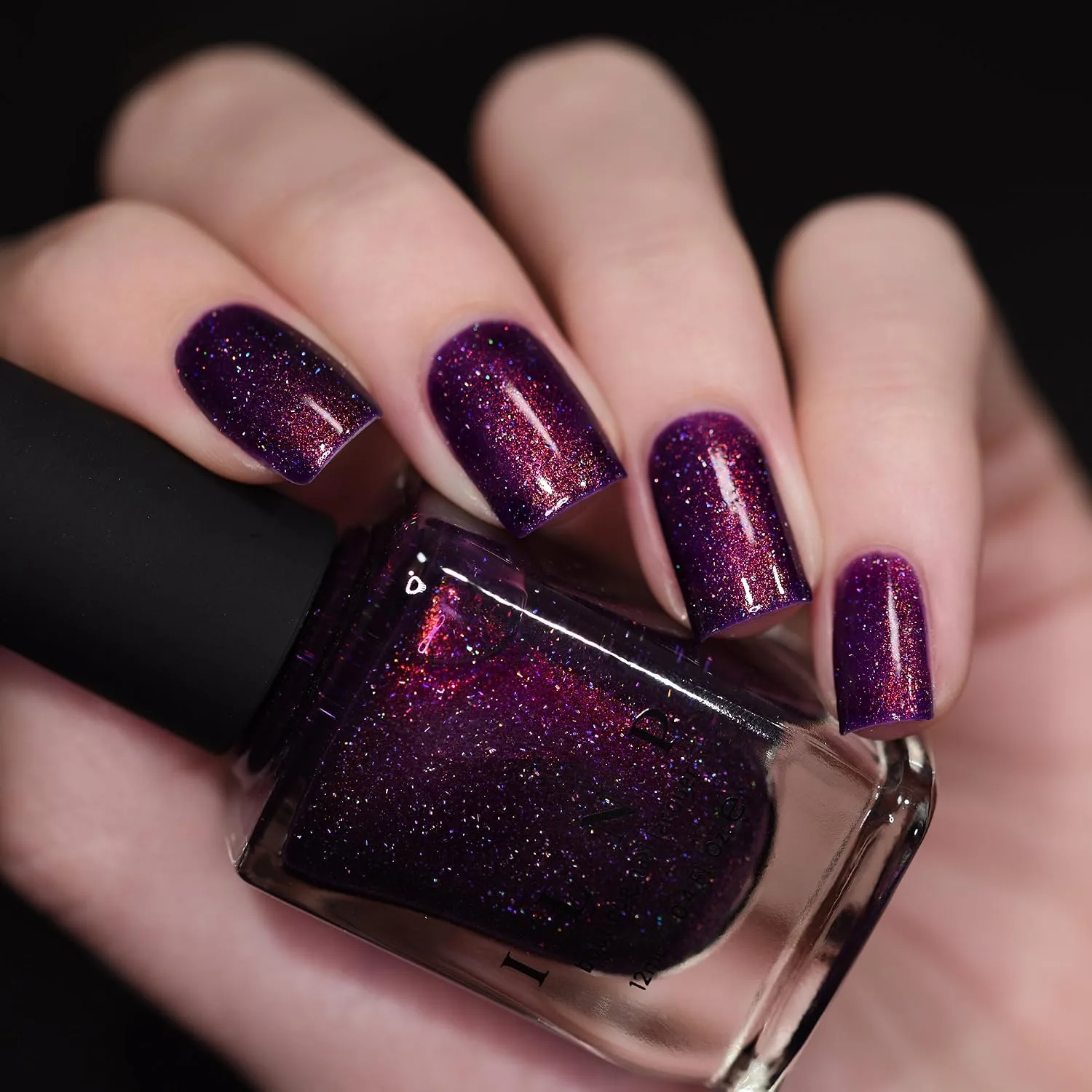 ILNP Ava - Vivid Violet Holographic Nail Polish